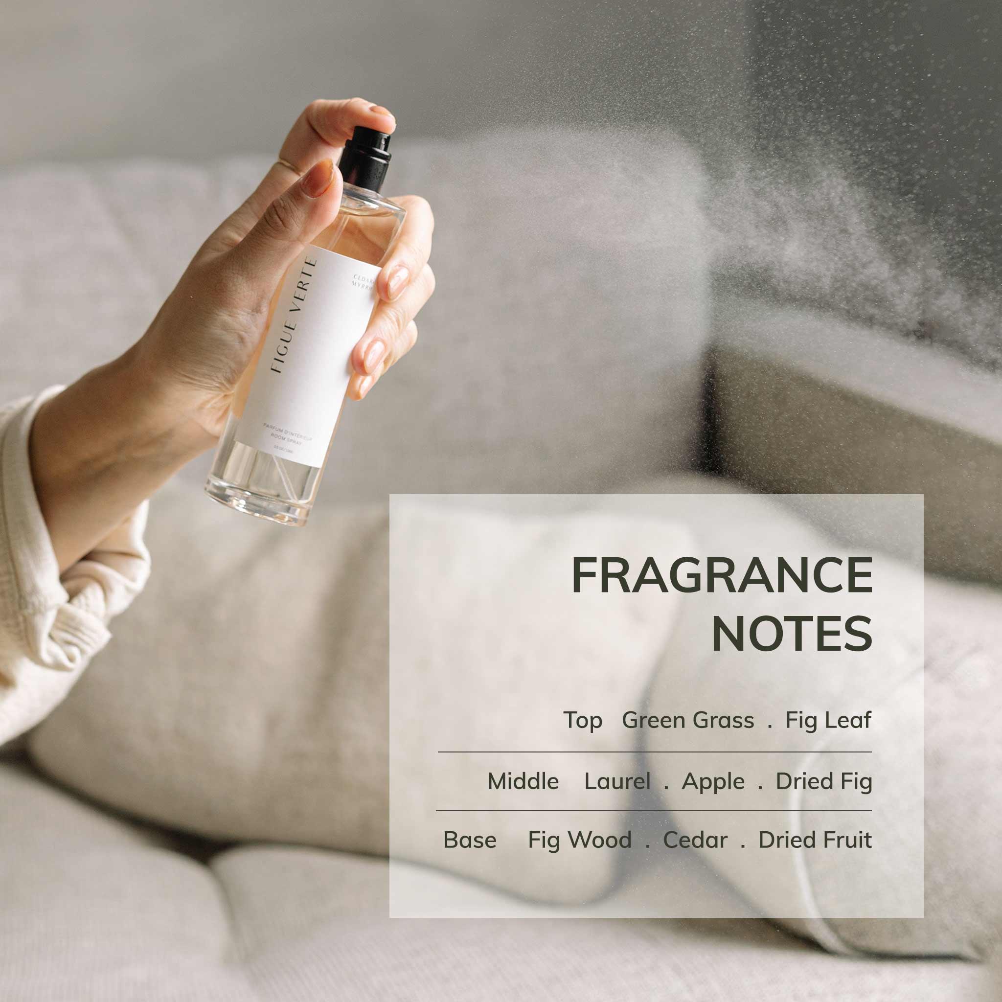 Parfum D'Intérieur Figue Verte CEDAR AND MYRRH