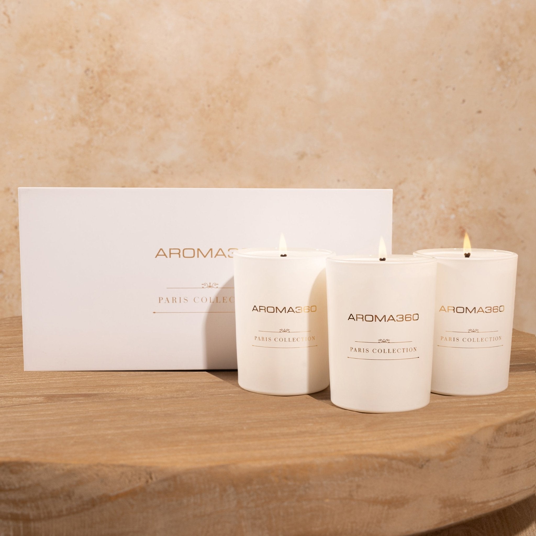 Paris Collection Candle Trio Aroma360