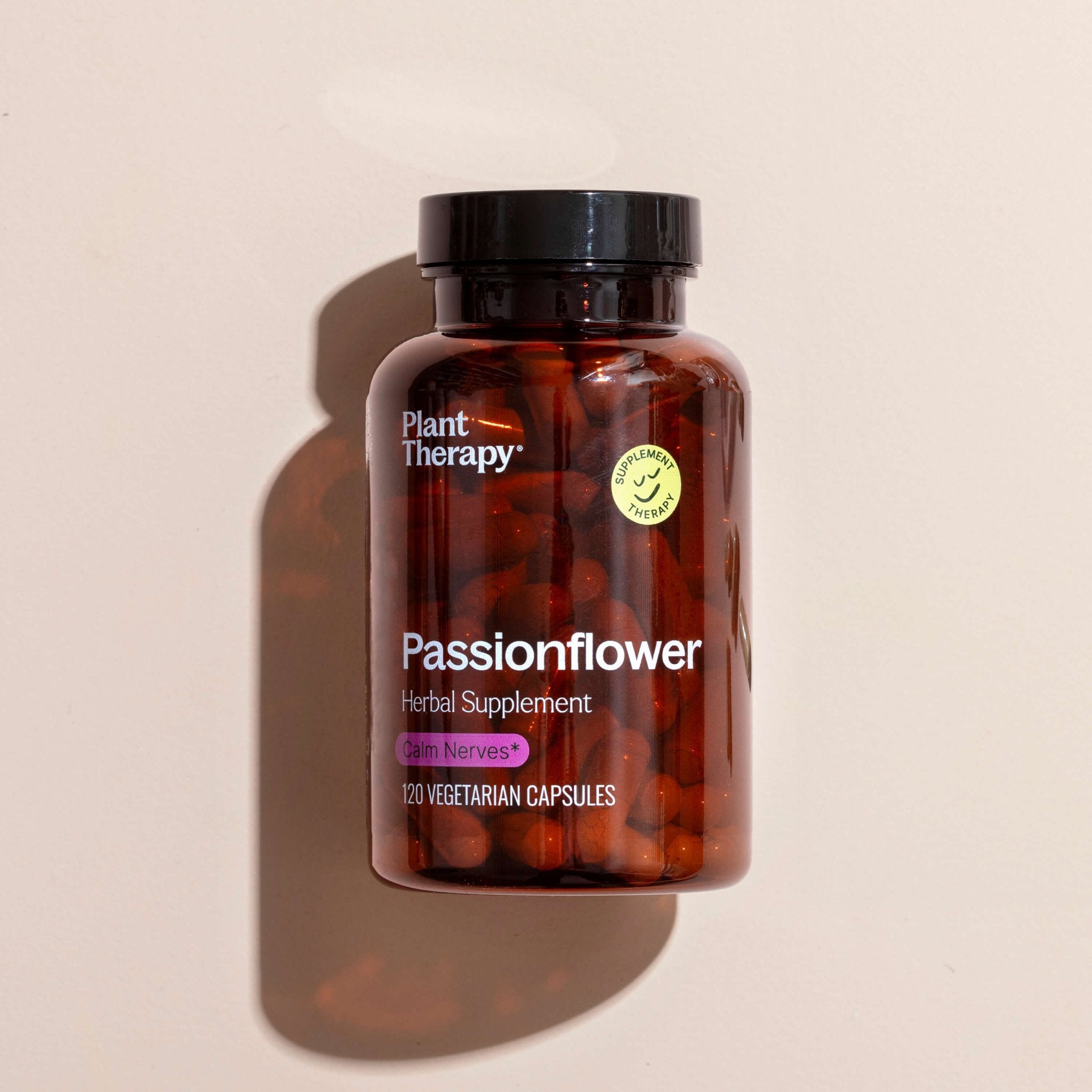 Passionflower Herbal Supplement - 120 Capsules Plant Therapy