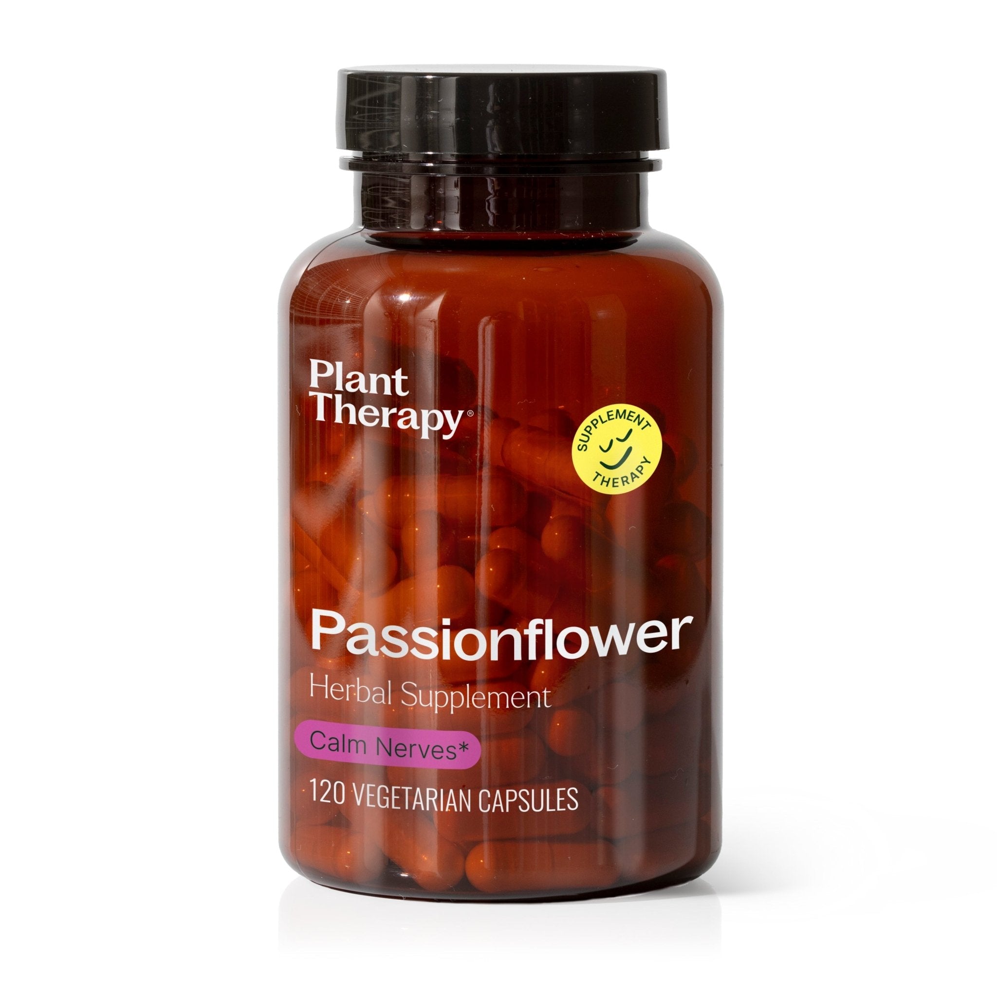 Passionflower Herbal Supplement - 120 Capsules Plant Therapy