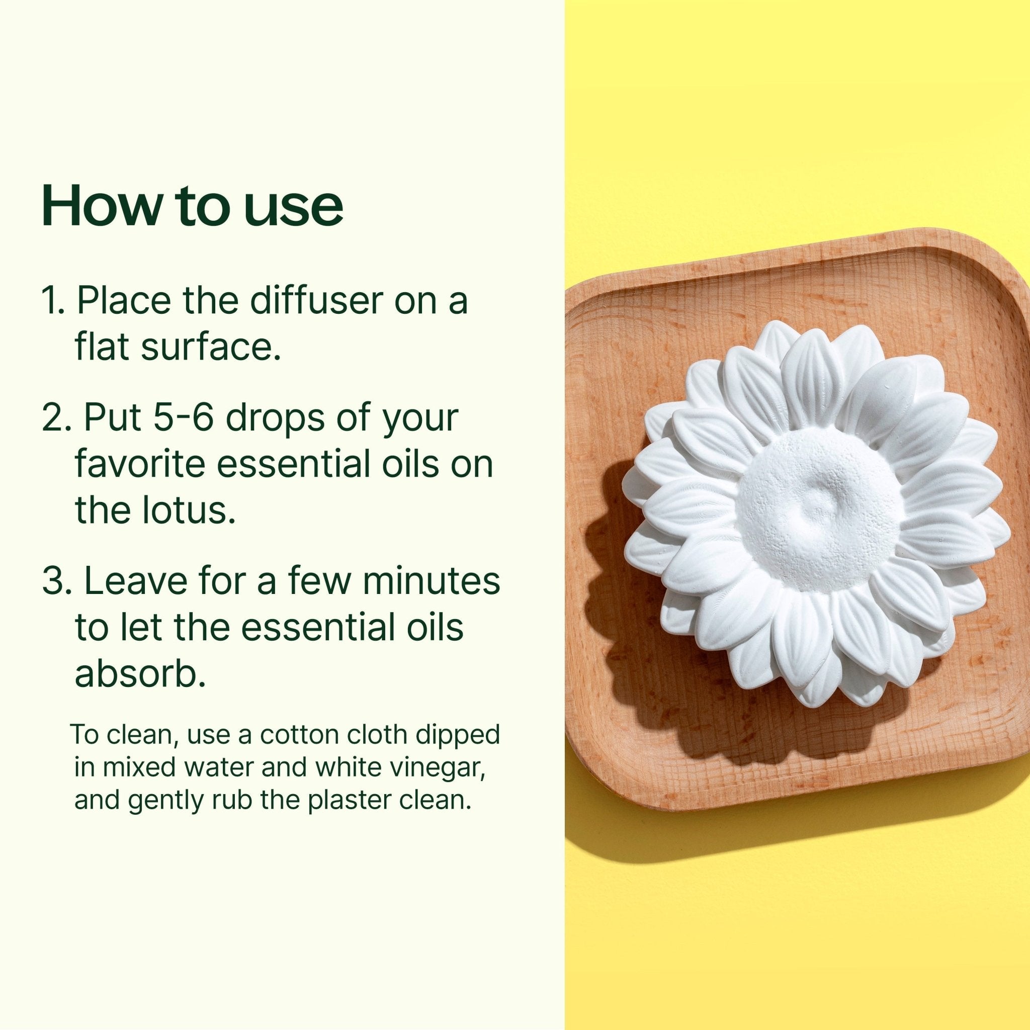 Passive Sunflower Diffuser Plant Therapy