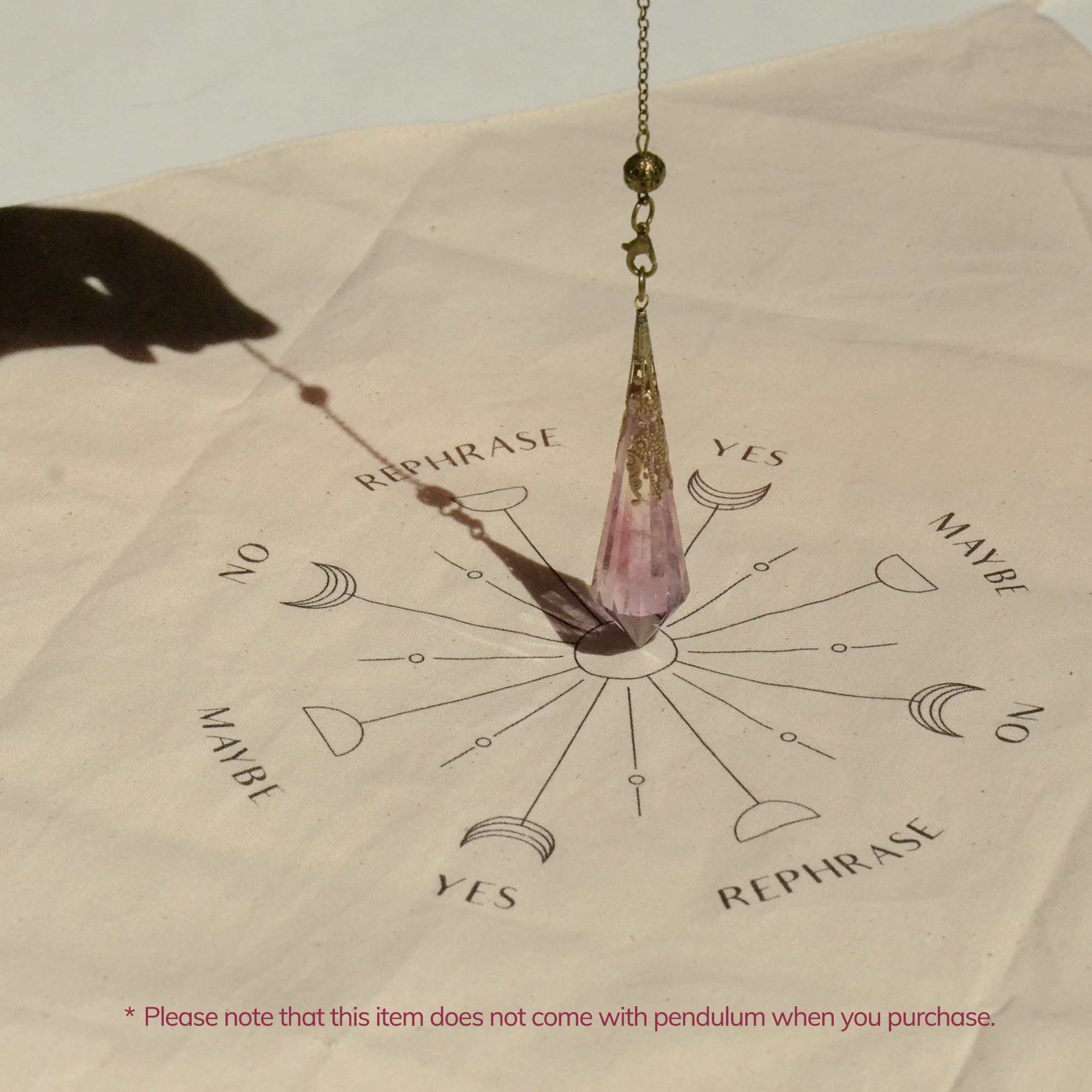 Pendulum Divination Board Bag CEDAR AND MYRRH