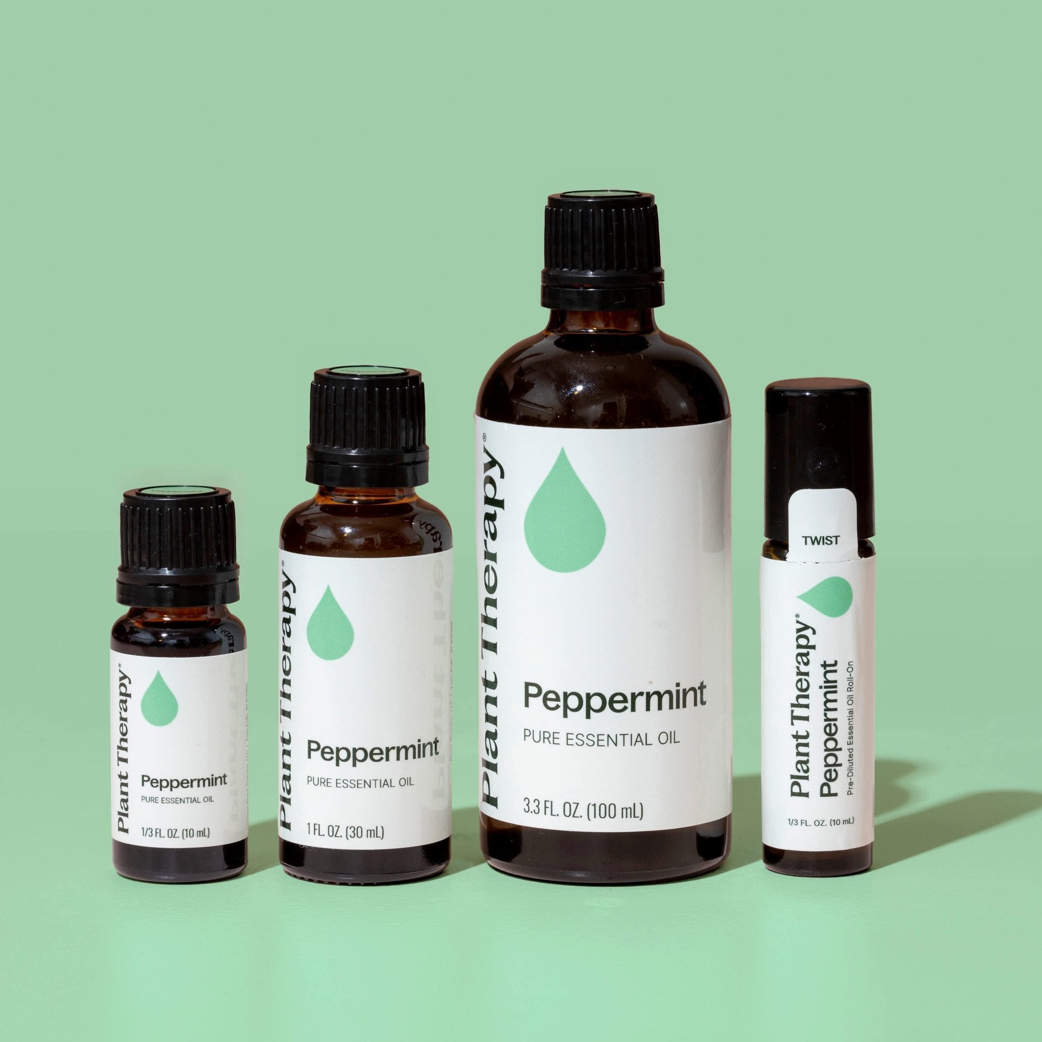Peppermint Essential Oil Pre - Diluted Roll - On Plant Therapy