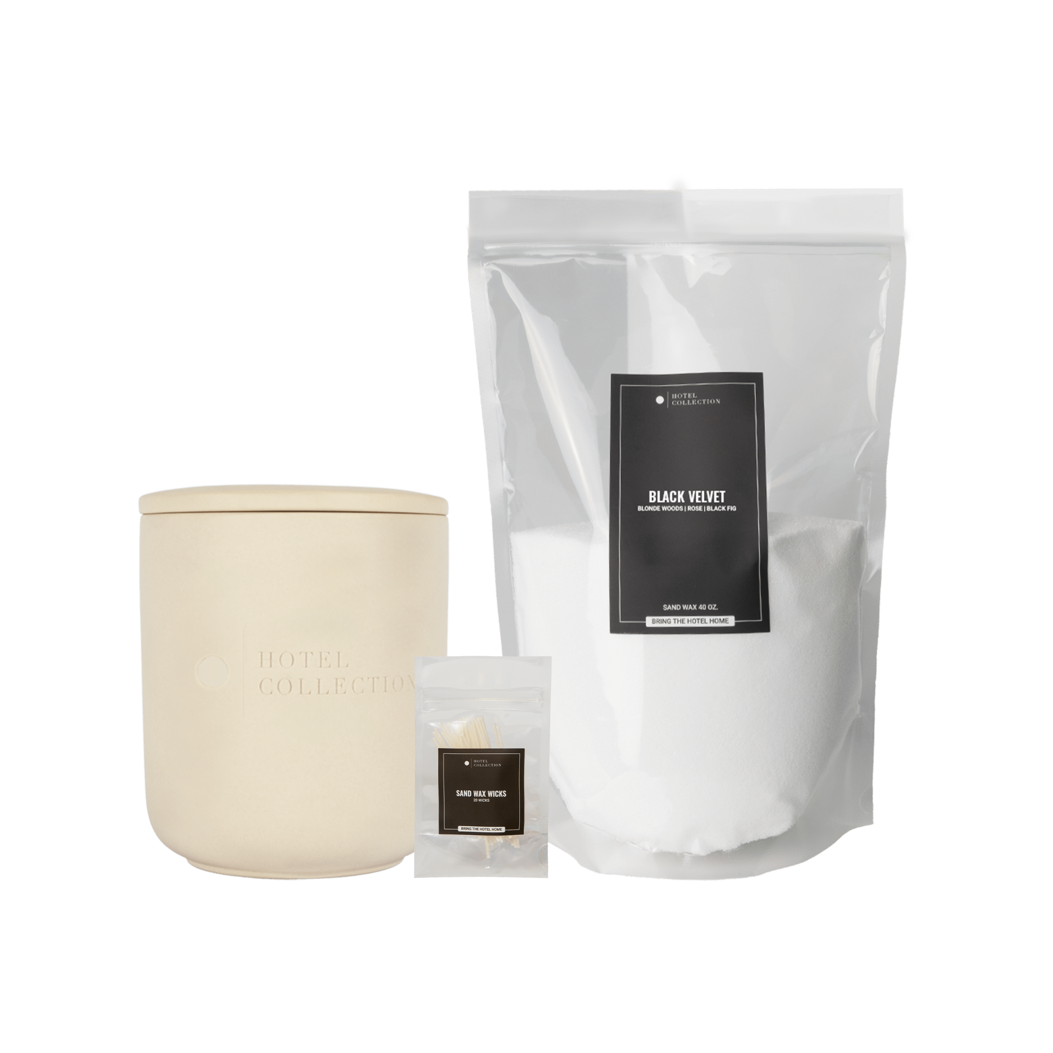 Petite Ceramic Sand Wax Set Aroma360