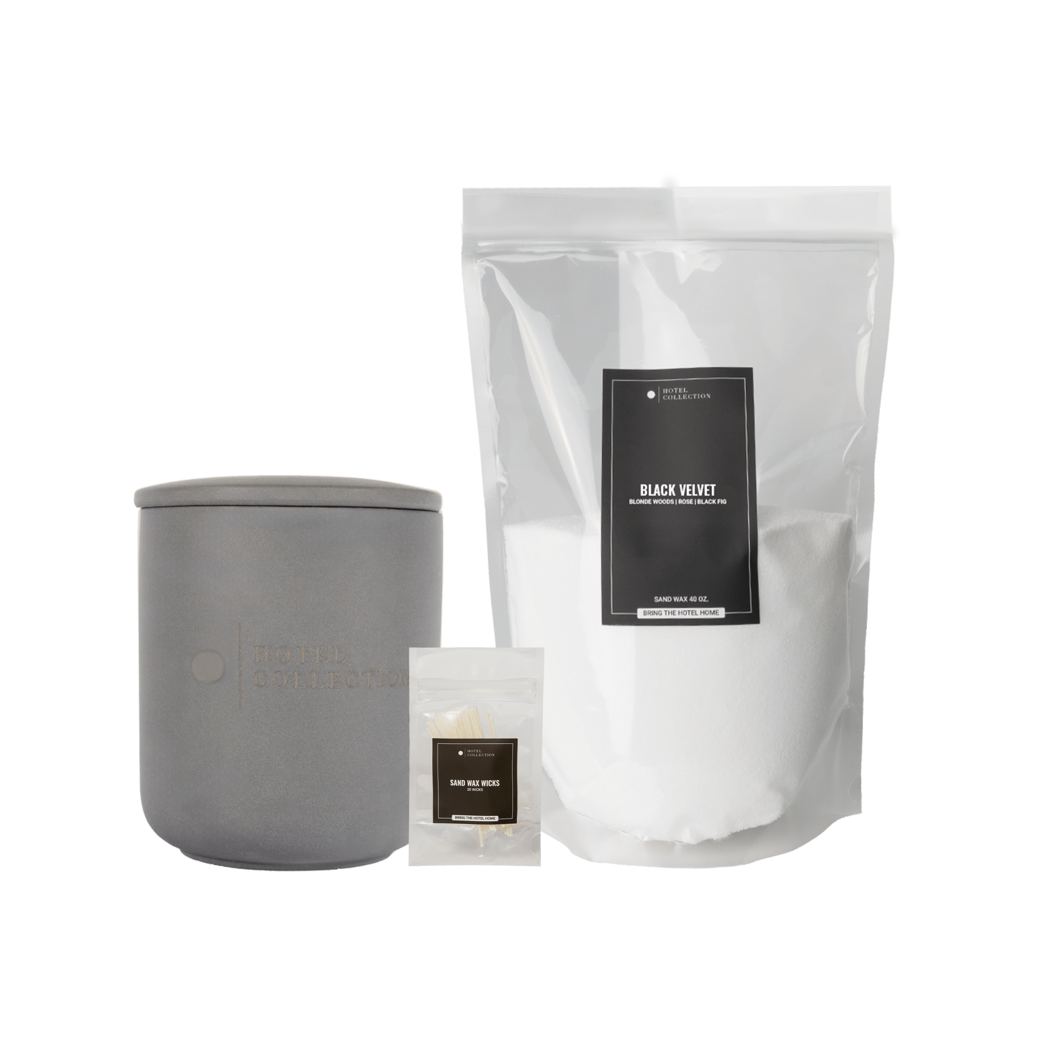 Petite Ceramic Sand Wax Set Aroma360