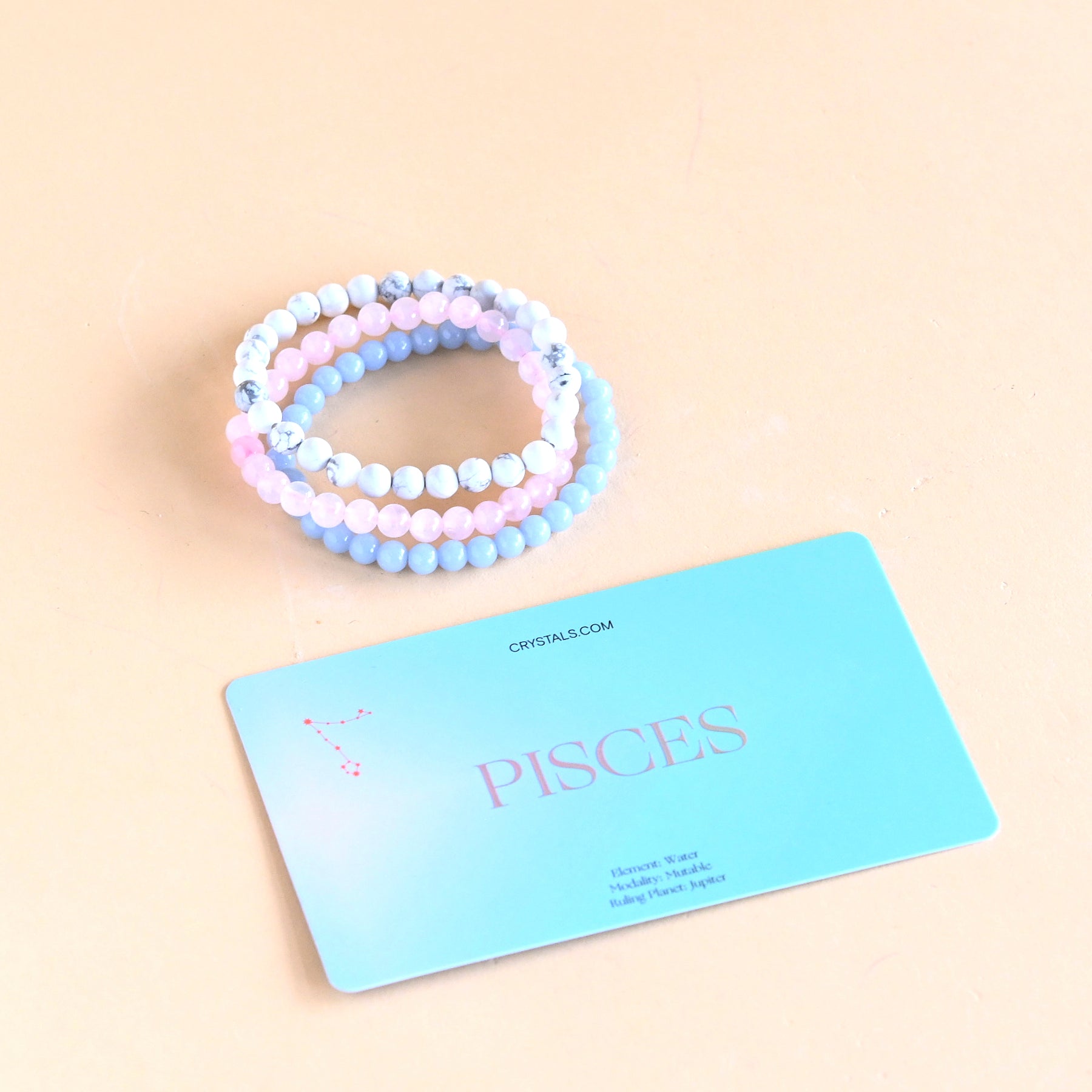 Pisces Bracelet Trio CRYSTALS.COM