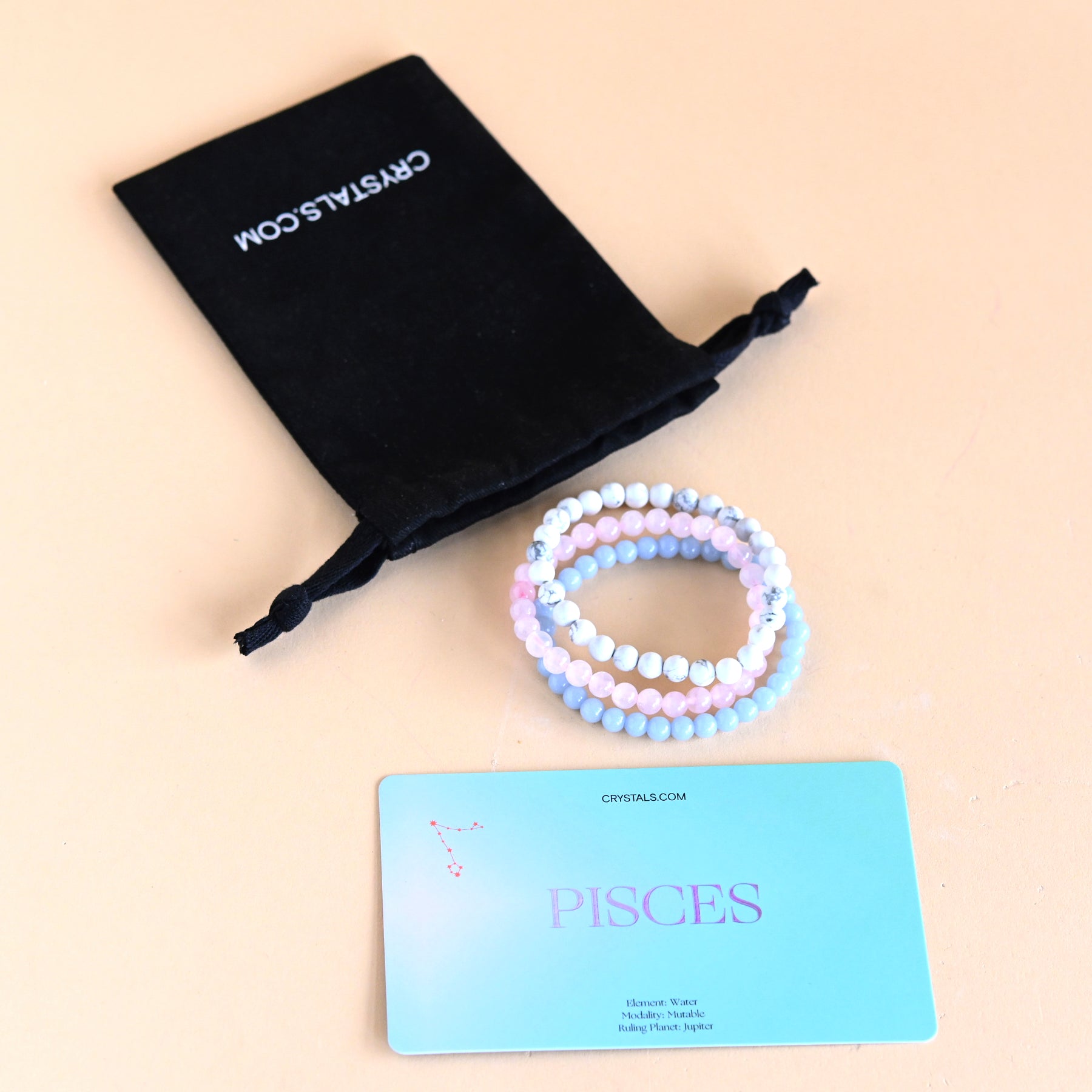 Pisces Bracelet Trio CRYSTALS.COM