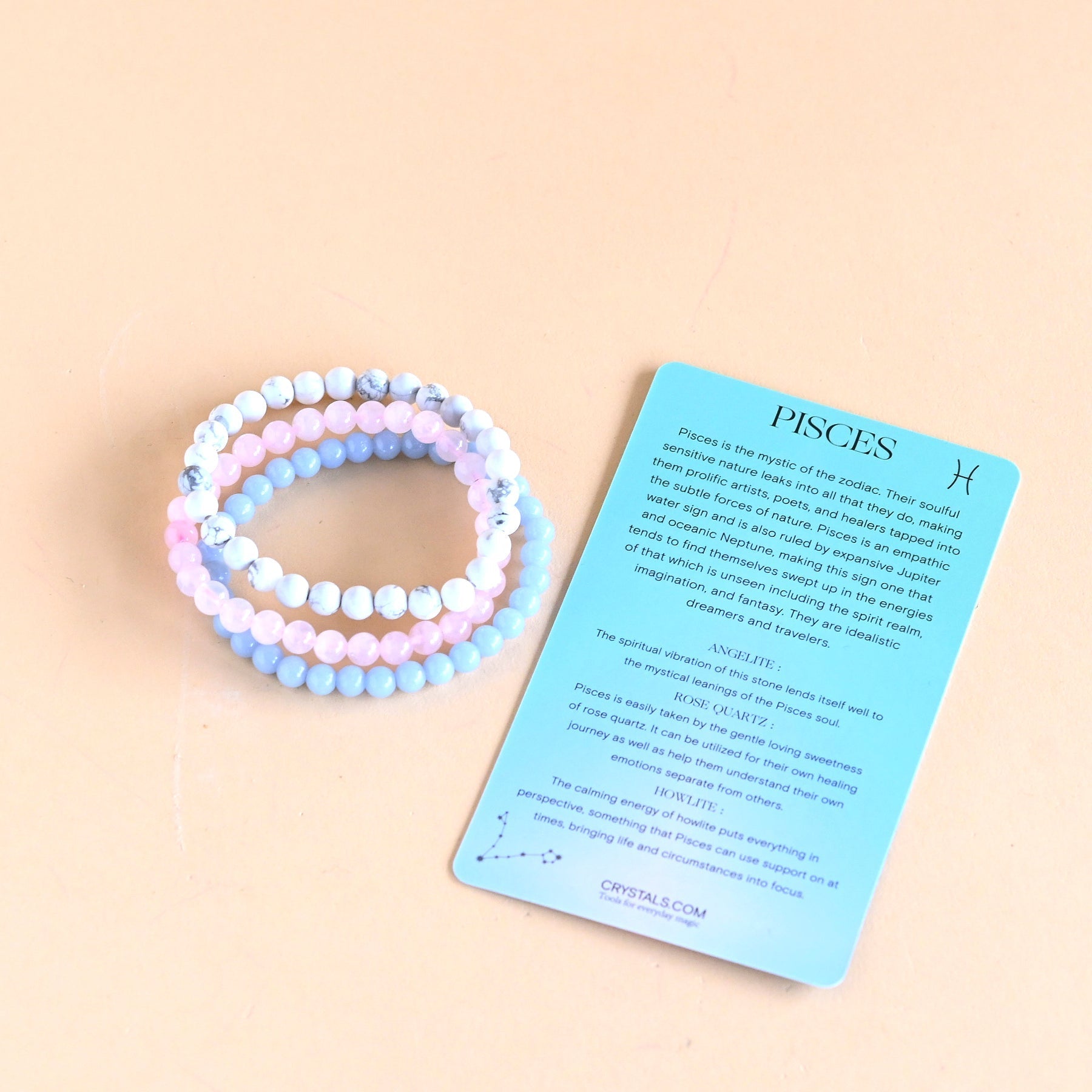 Pisces Bracelet Trio CRYSTALS.COM