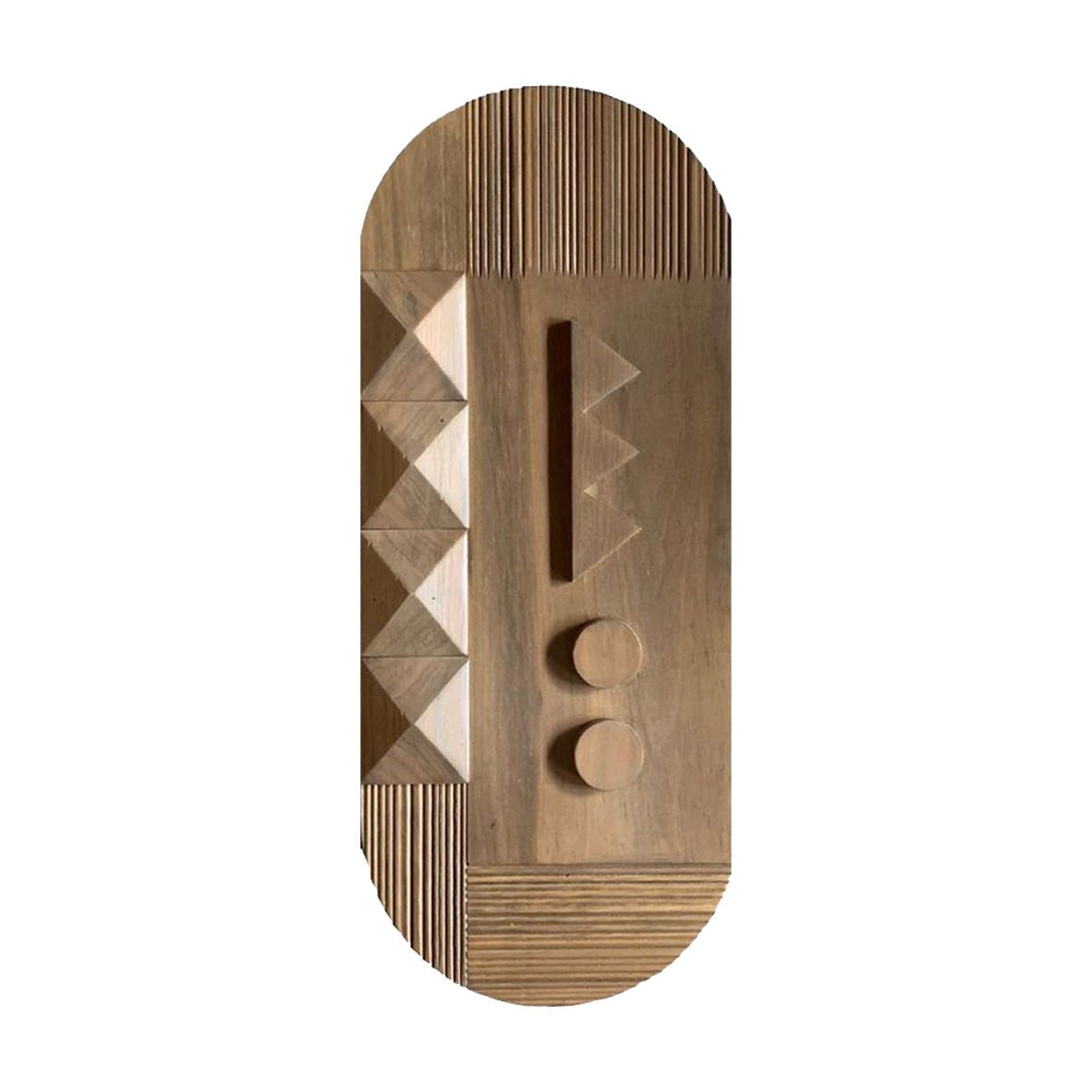 Planos Wooden Wall Art by Diego Olivero Studio MESO