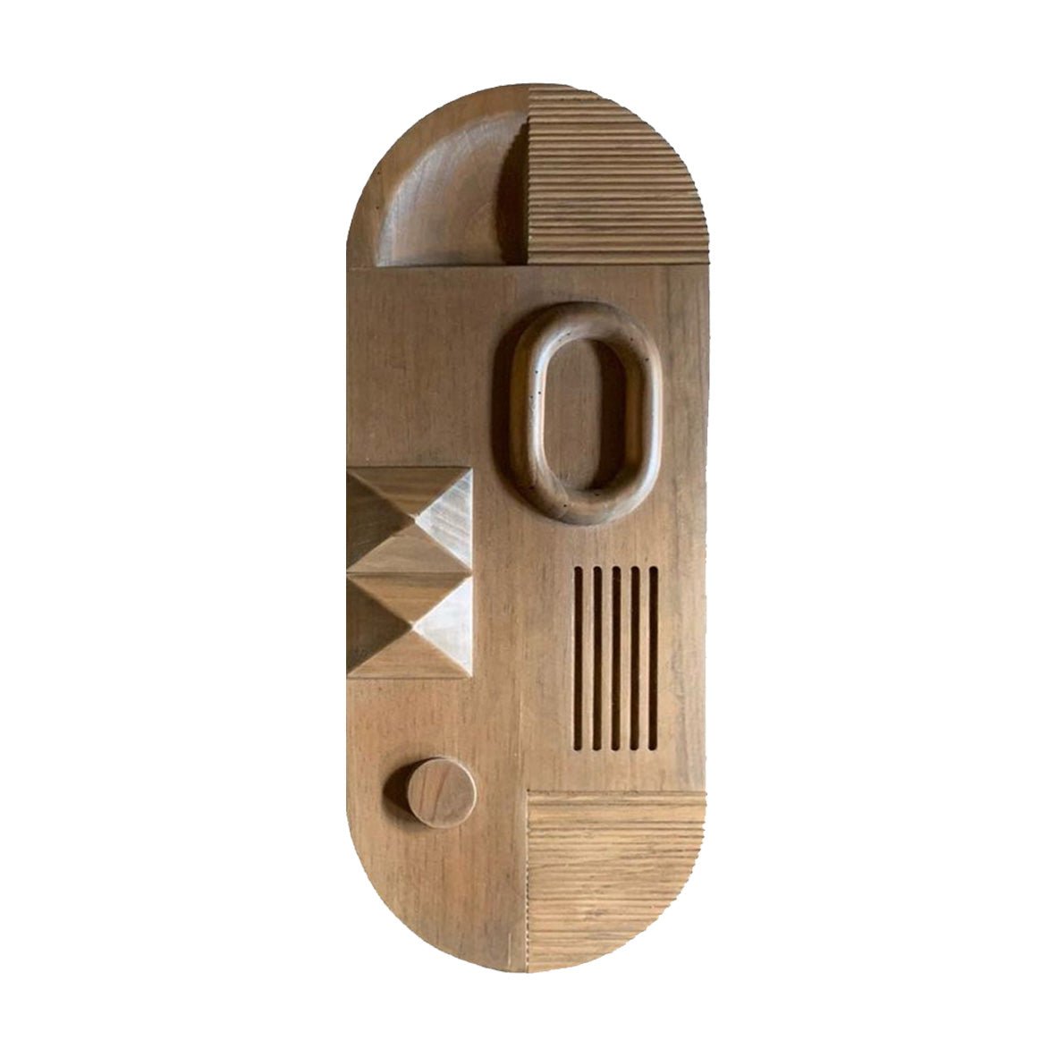 Planos Wooden Wall Art by Diego Olivero Studio MESO