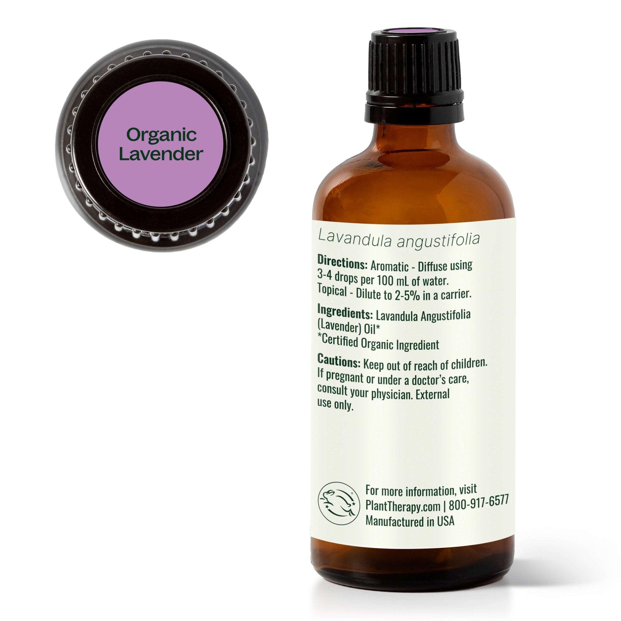 Plant Therapy Organic Lavender Essential Oil