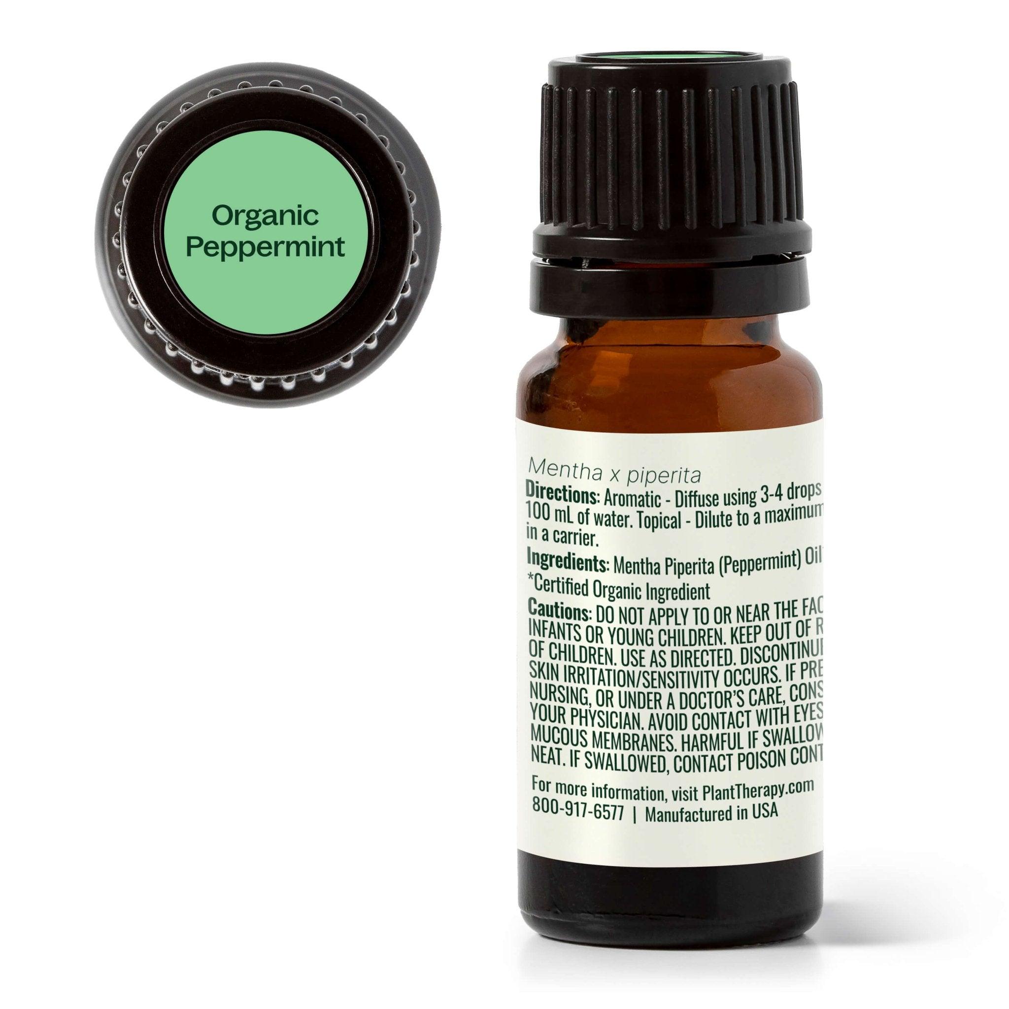 Plant Therapy Organic Peppermint Essential Oil