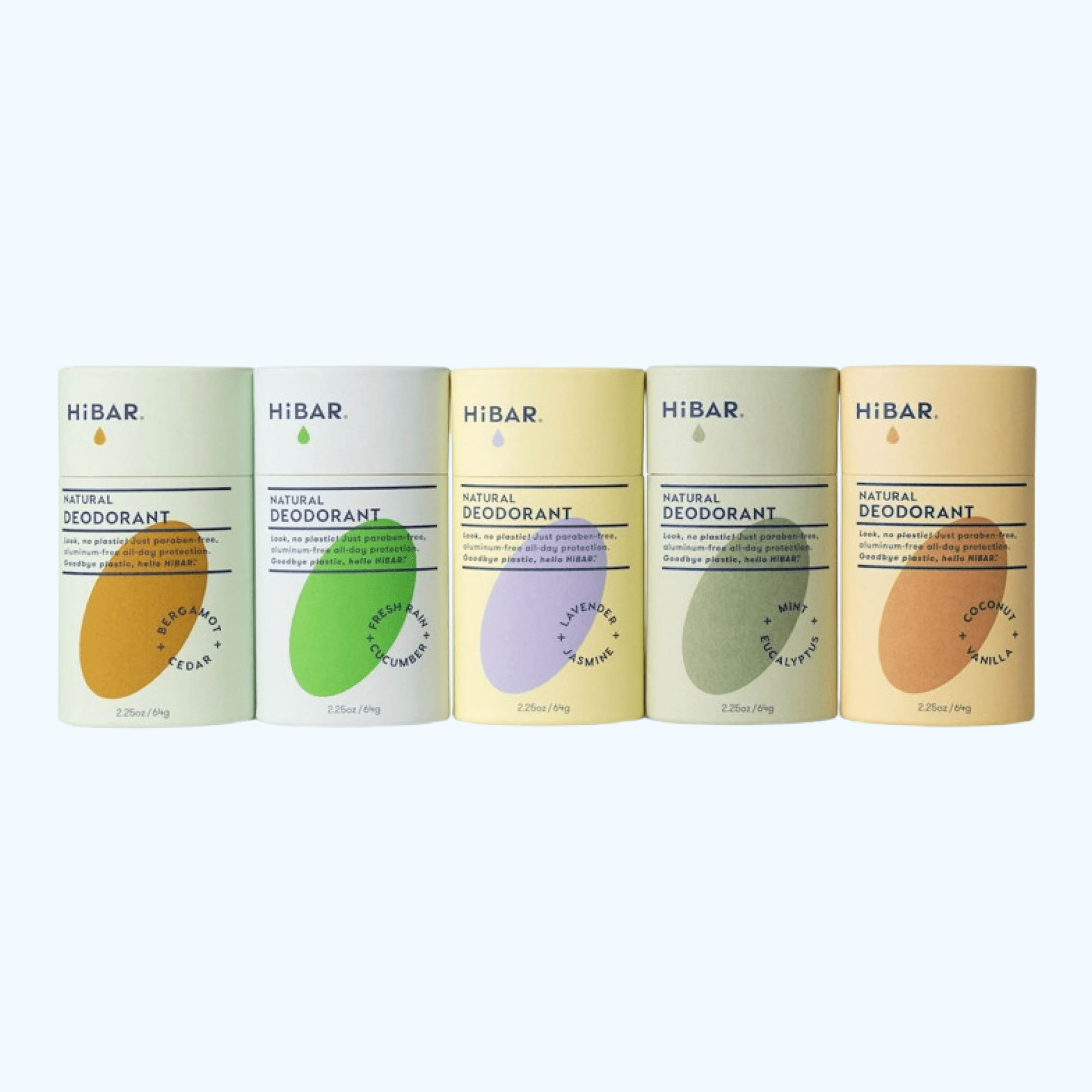 Plastic - Free Deodorant HiBAR