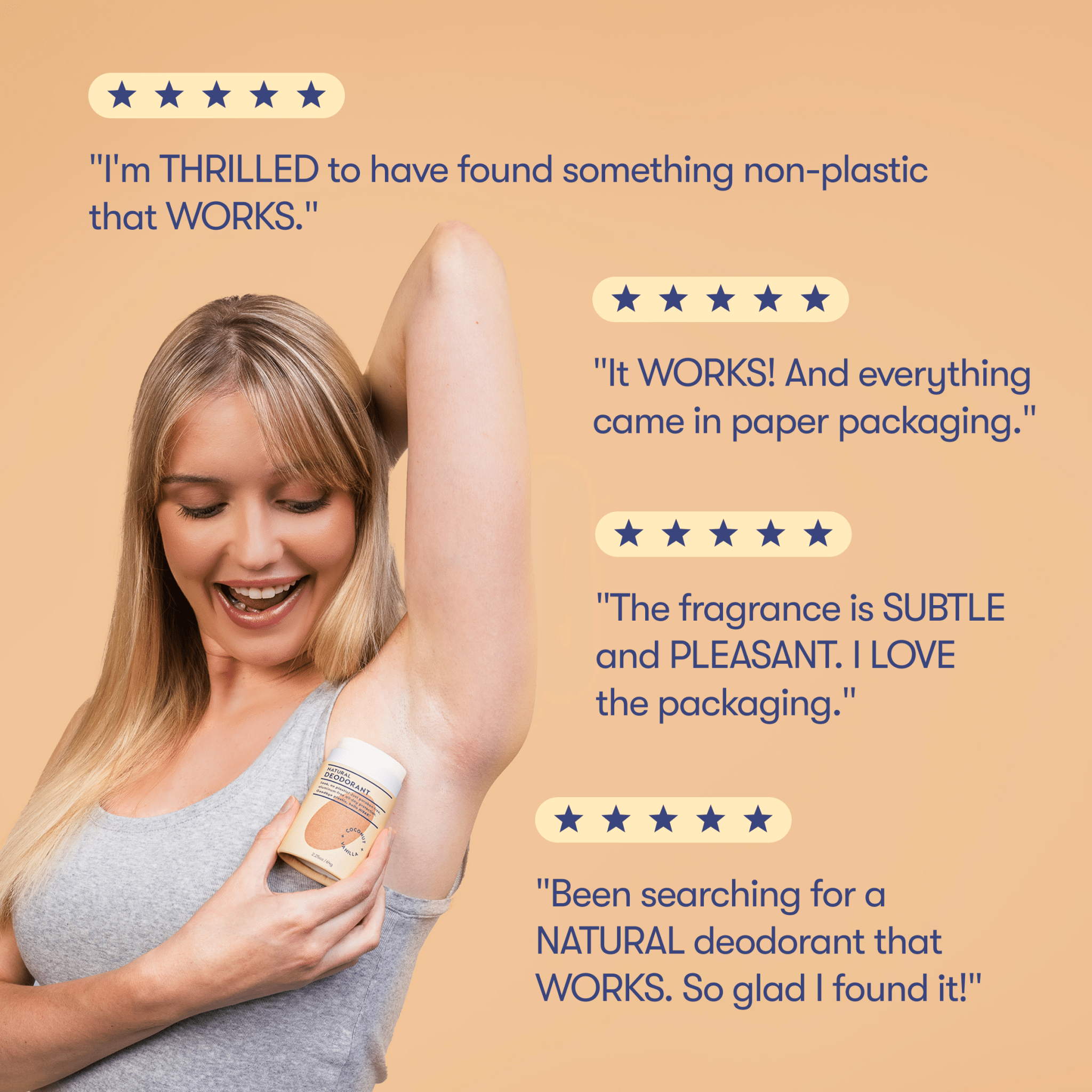 Plastic - Free Deodorant HiBAR