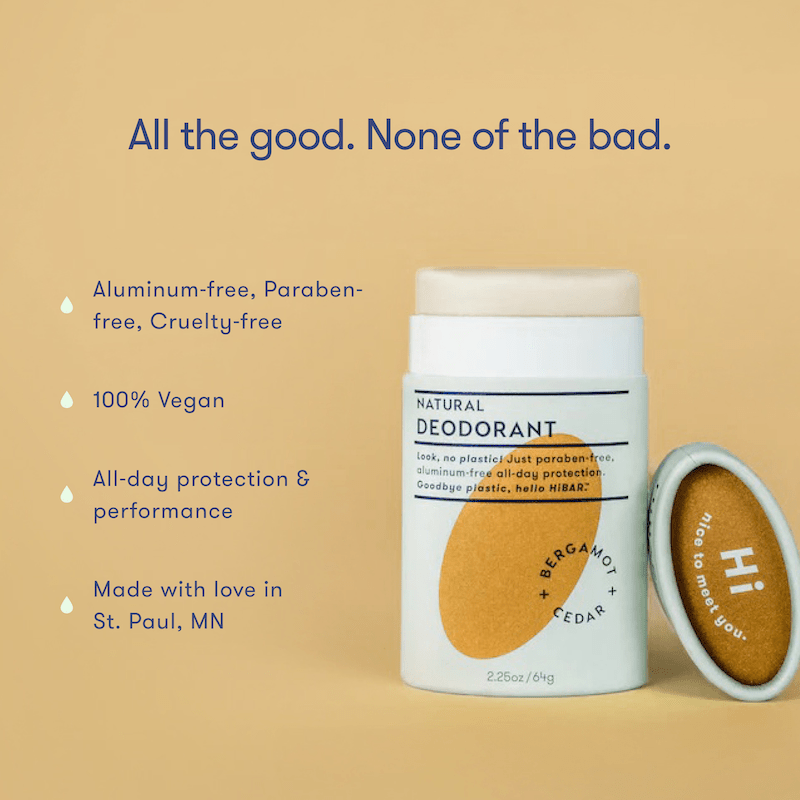 Plastic - Free Deodorant HiBAR