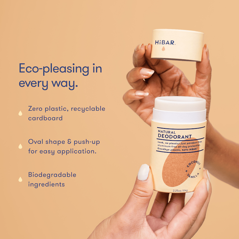 Plastic - Free Deodorant HiBAR