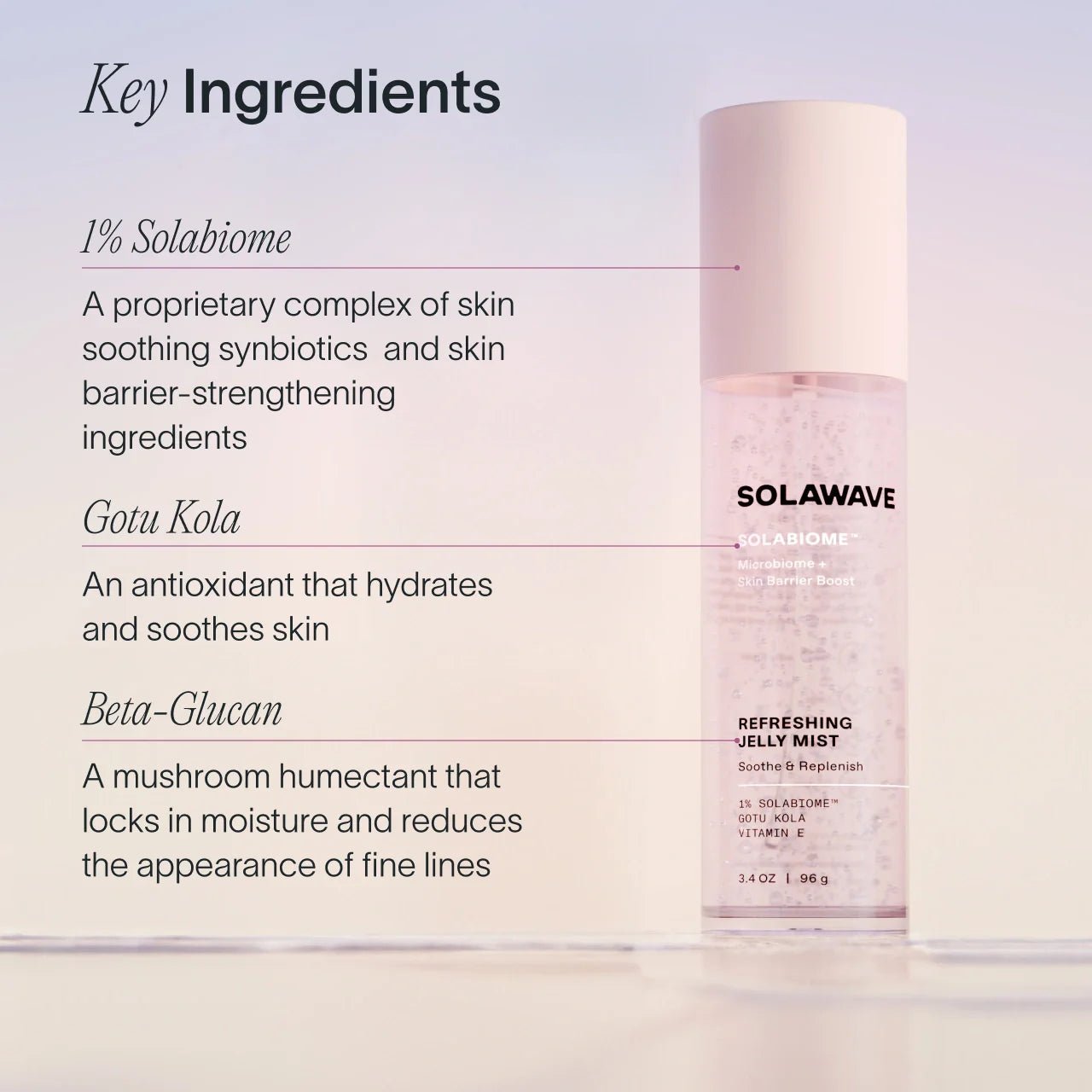 Pre - & Probiotic Refreshing Jelly Mist Solawave