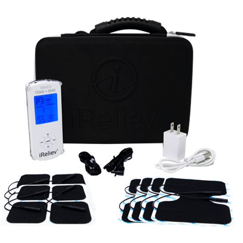 Premium TENS + EMS Pain Relief & Recovery iReliev