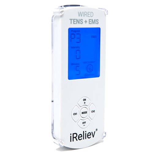 Premium TENS + EMS Pain Relief & Recovery iReliev