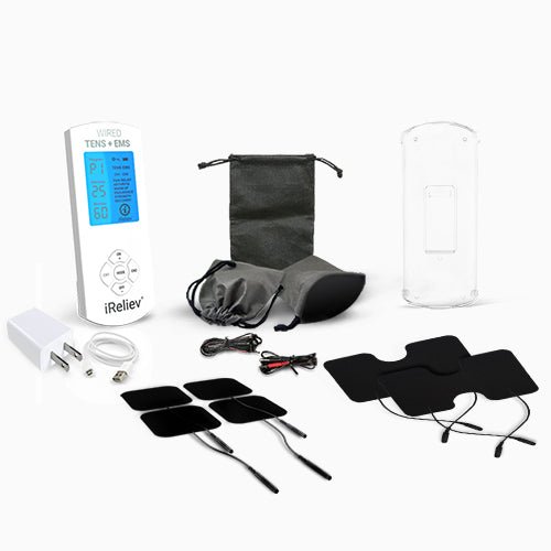 Premium TENS + EMS Pain Relief & Recovery iReliev