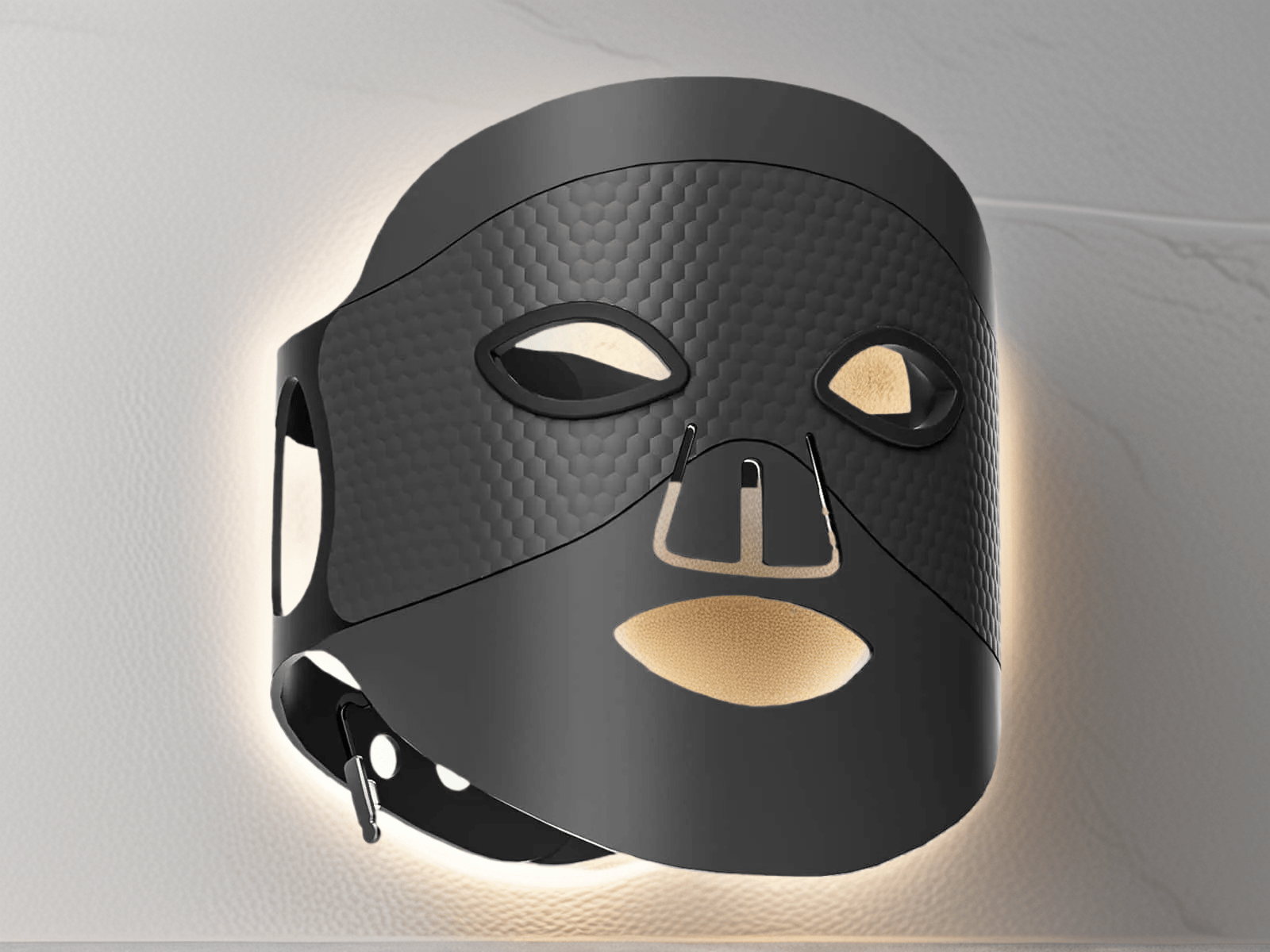 proCLEAR LED Mask (Jet Black) ECO FACE PLATINUM