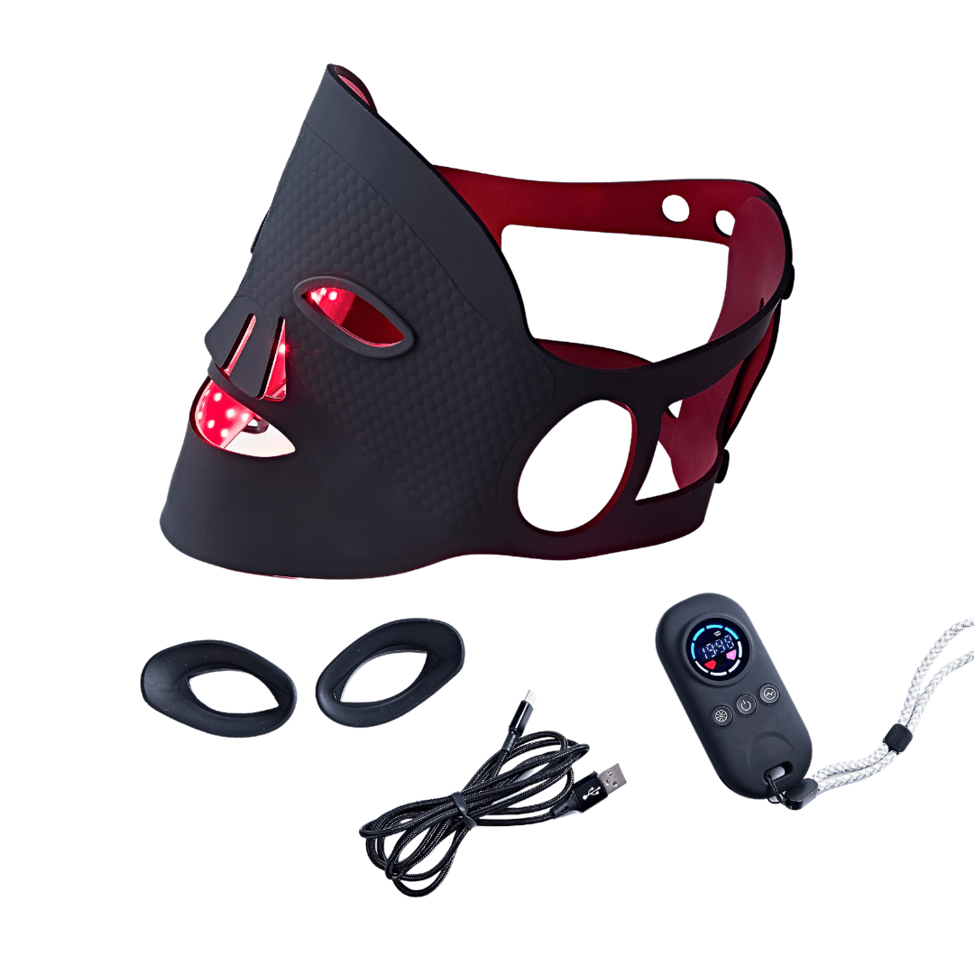 proCLEAR LED Mask (Jet Black) ECO FACE PLATINUM