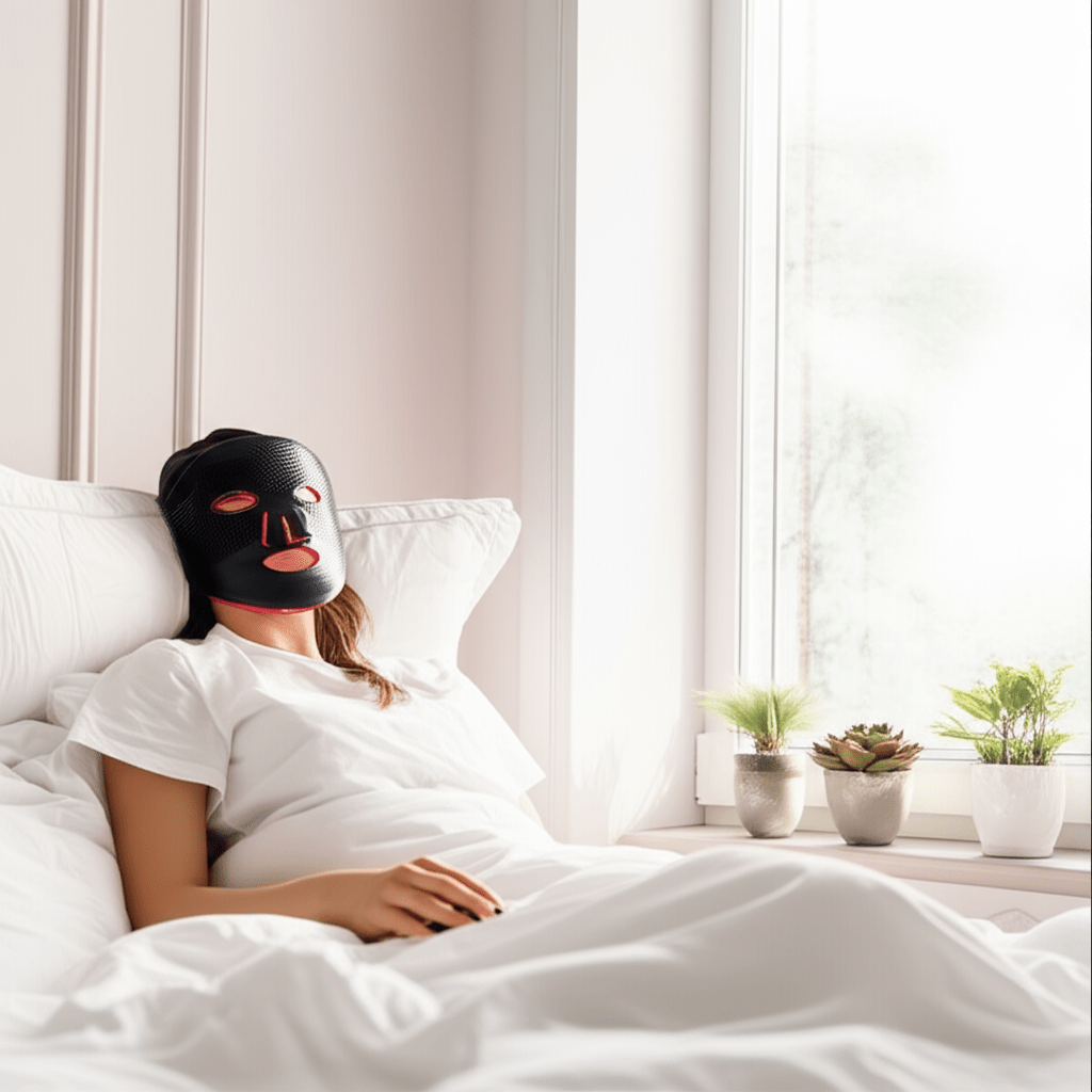 proCLEAR LED Mask (Jet Black) ECO FACE PLATINUM