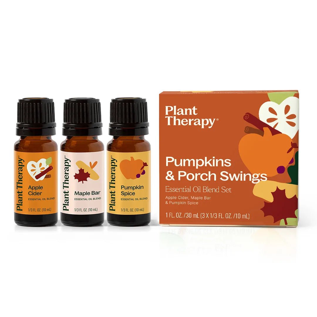 Pumpkins & Porch Swings Essential Oil Blend 3 Set Plant Therapy