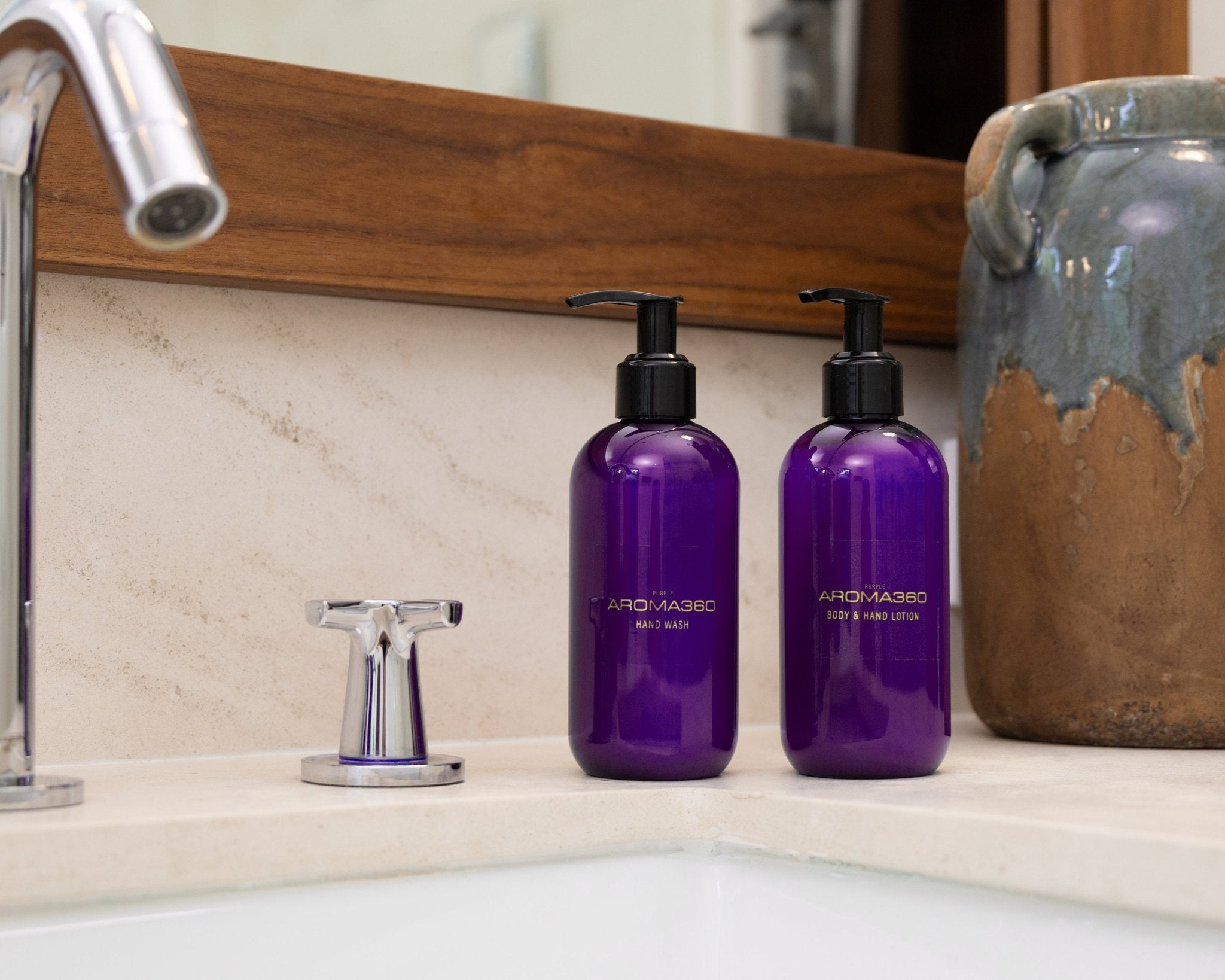 Purple Body & Hand Wash Aroma360