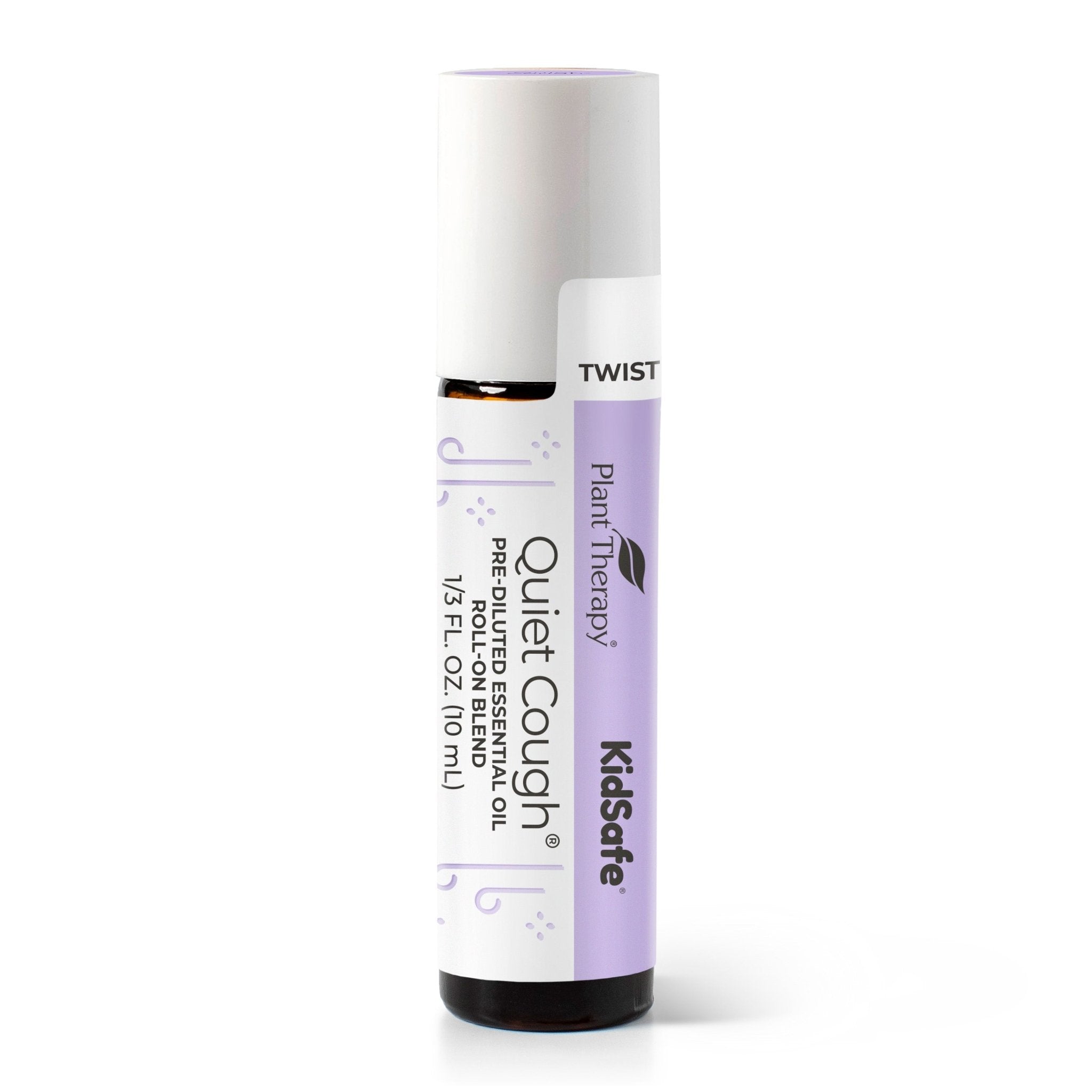 Quiet Cough® KidSafe Essential Oil Blend Pre - Diluted Roll - On Plant Therapy