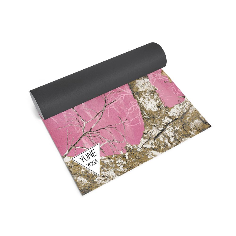 Realtree x Yune Yoga EDGE Antlers Camo Yoga Mat – Eco - Friendly 6mm Non - Slip PER Mat for Outdoor - Inspired Practice Yune Yoga