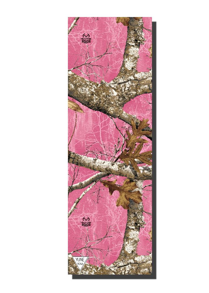 Realtree x Yune Yoga EDGE Antlers Camo Yoga Mat – Eco - Friendly 6mm Non - Slip PER Mat for Outdoor - Inspired Practice Yune Yoga