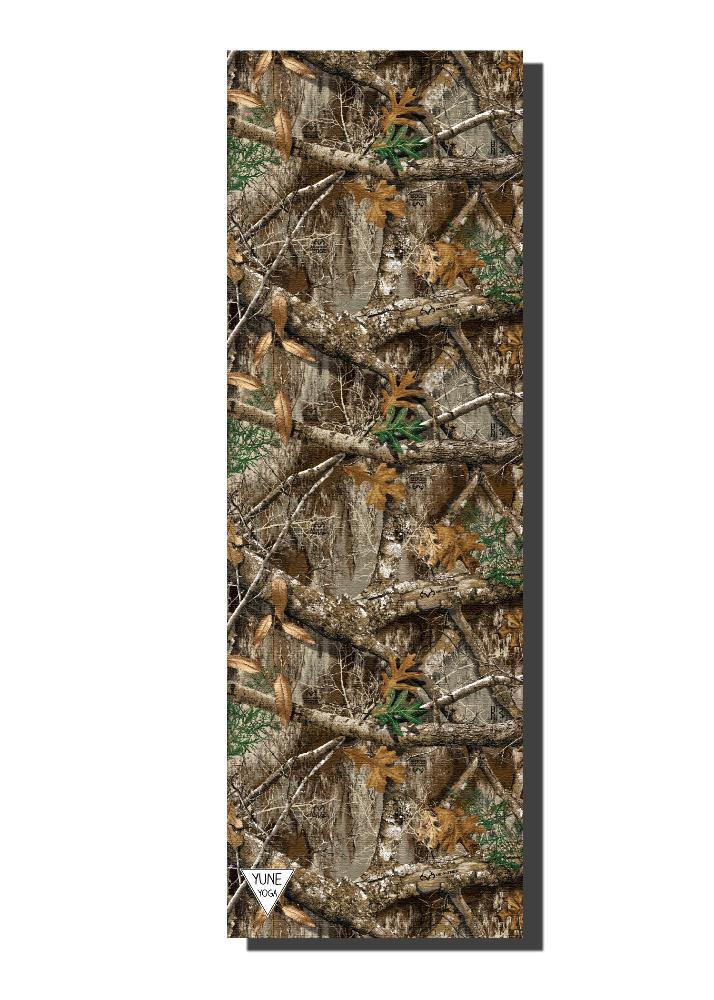 Realtree x Yune Yoga Edge Pattern Mat – Eco - Friendly, Non - Slip, 6mm PER Yoga Mat Yune Yoga