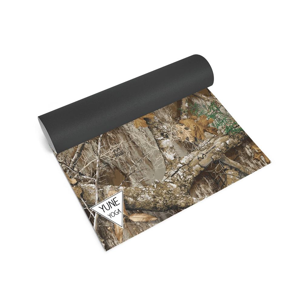Realtree x Yune Yoga Edge Pattern Mat – Eco - Friendly, Non - Slip, 6mm PER Yoga Mat Yune Yoga