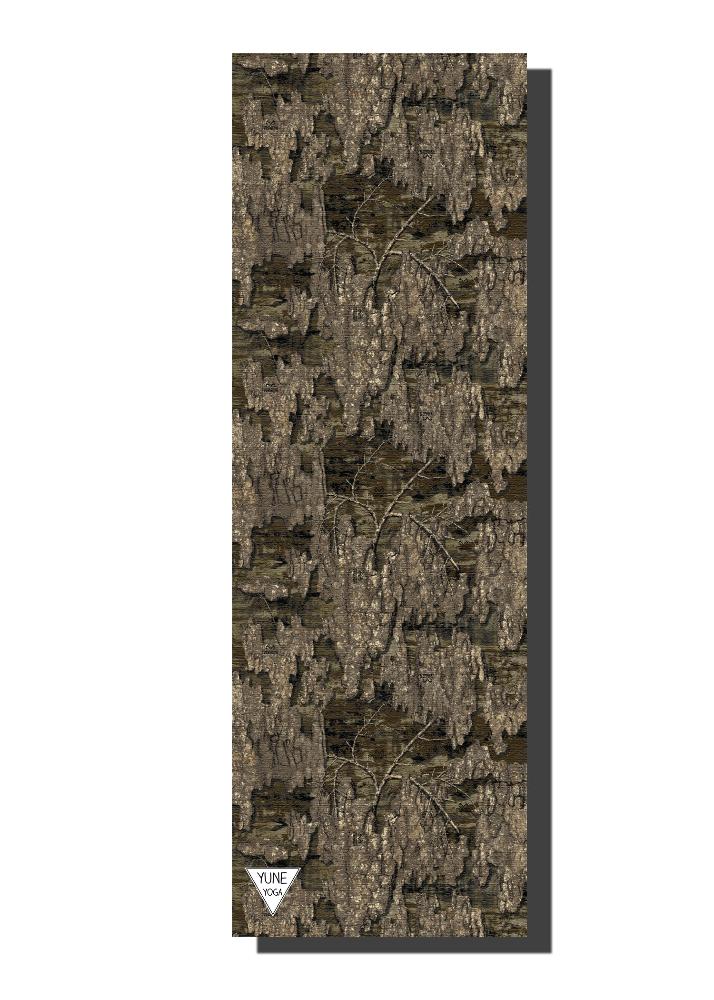 Realtree x Yune Yoga Timber Camo Yoga Mat – Eco - Friendly, Non - Slip 6mm PER Mat for All Levels Yune Yoga