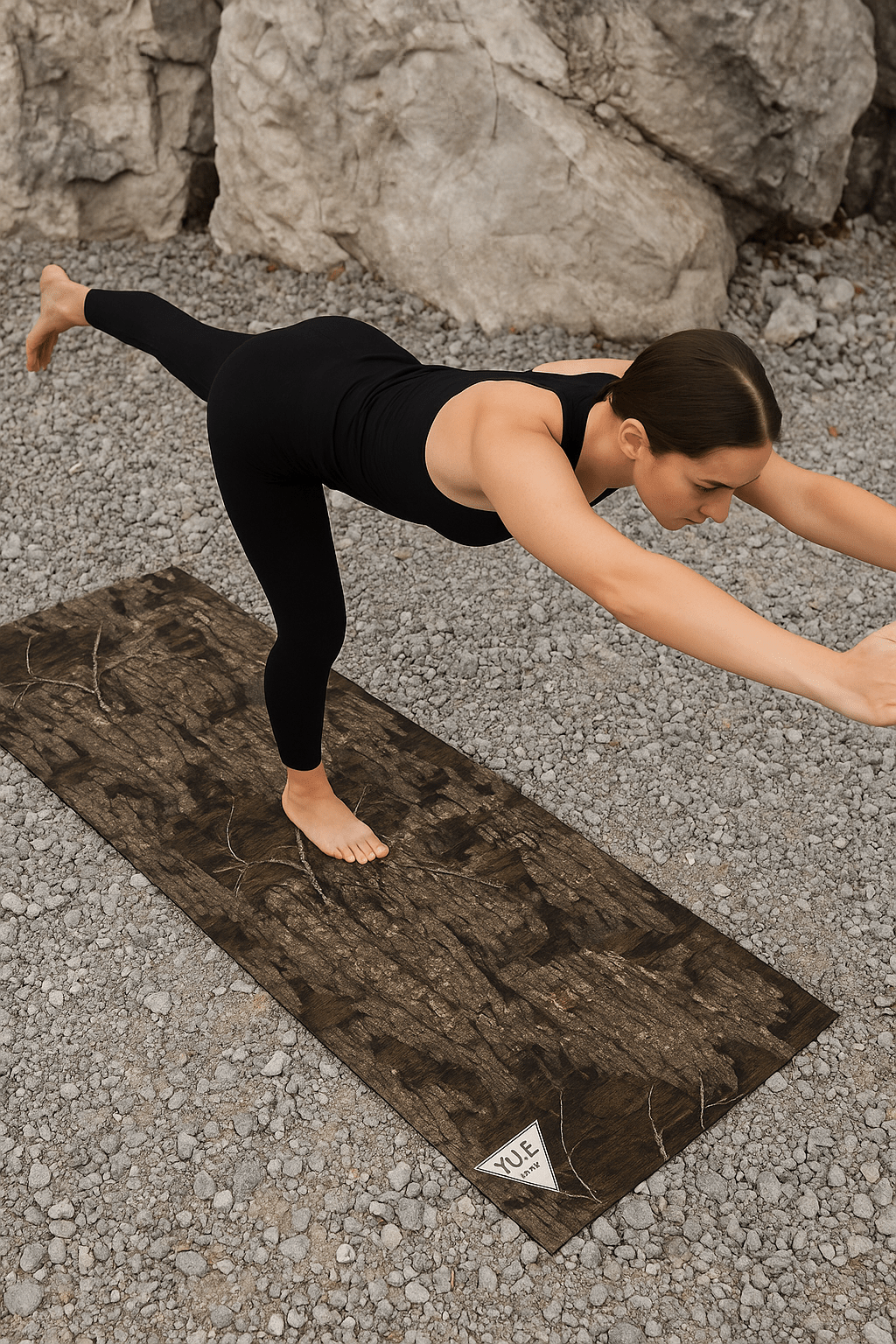 Realtree x Yune Yoga Timber Camo Yoga Mat – Eco - Friendly, Non - Slip 6mm PER Mat for All Levels Yune Yoga