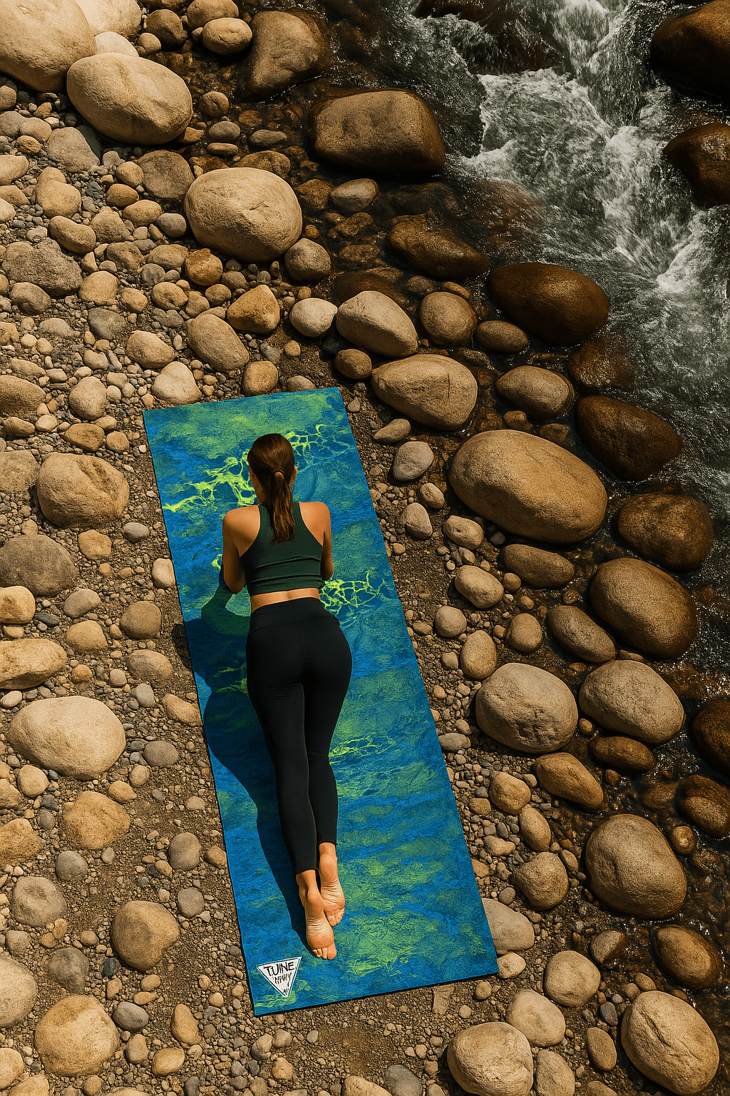 Realtree x Yune Yoga WAV3 Camo Yoga Mat – Eco - Friendly, Non - Slip 6mm PER Mat Yune Yoga