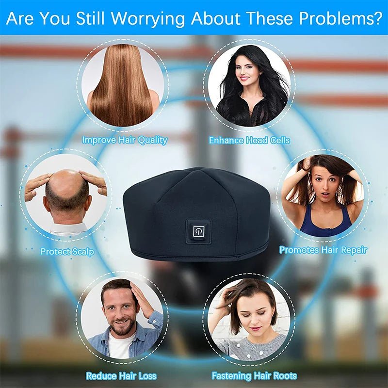 Red Light Therapy Hair Growth Cap iReliev