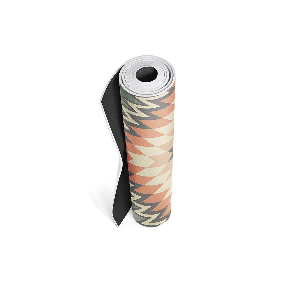 Red Rocks Morning Dew Yoga Mat – 6mm Eco-Friendly, Non-Slip & Lightweight | Yune Yoga
