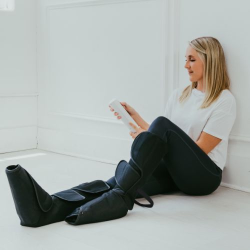 Relaxable Leg & Foot Air Compression System iReliev