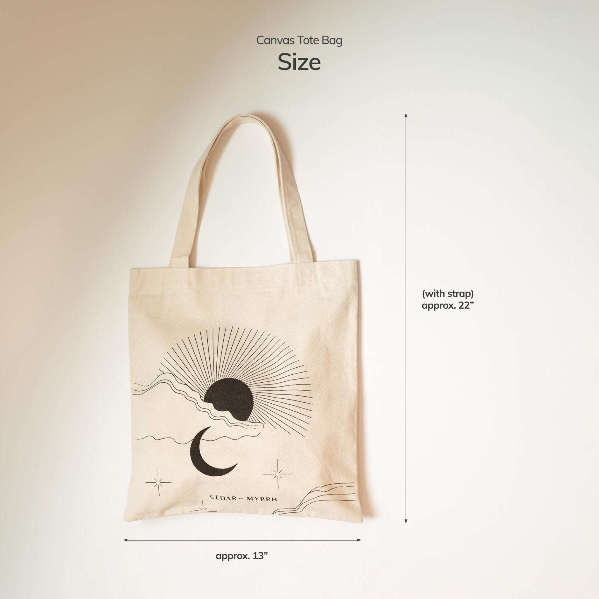 RENEW Canvas Tote Bag CEDAR AND MYRRH