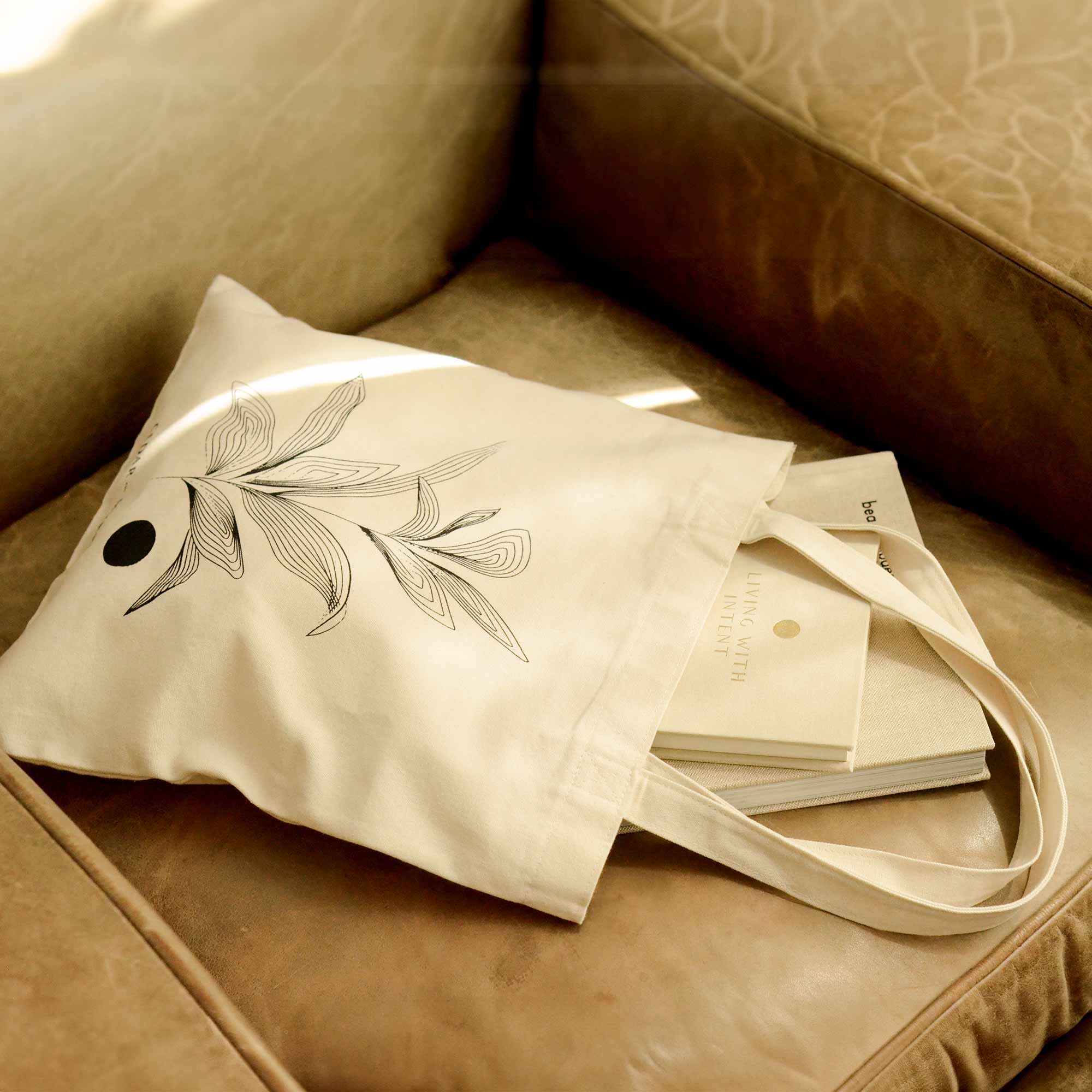 RENEW Canvas Tote Bag CEDAR AND MYRRH