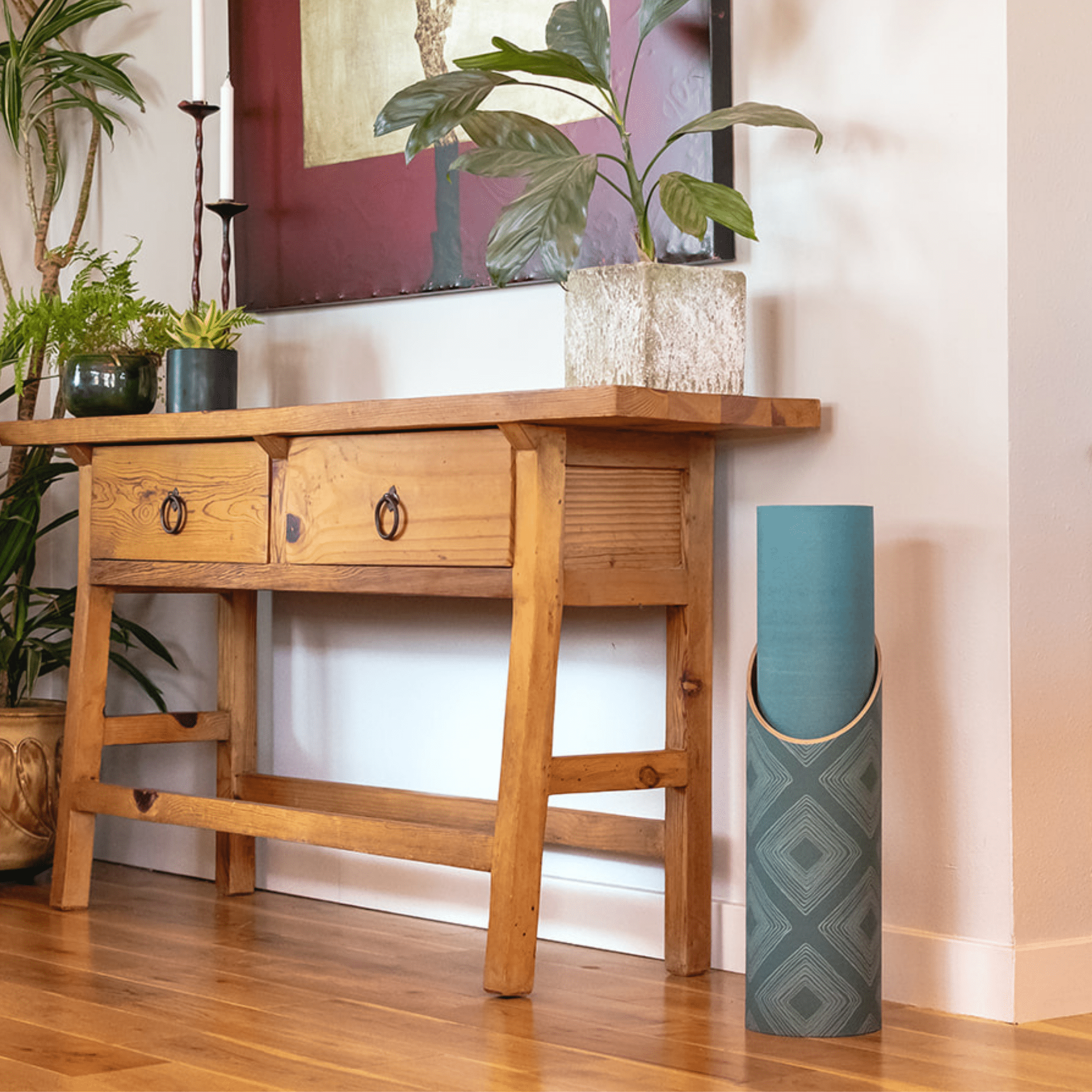 Rhombi Yoga Mat Tube Mache