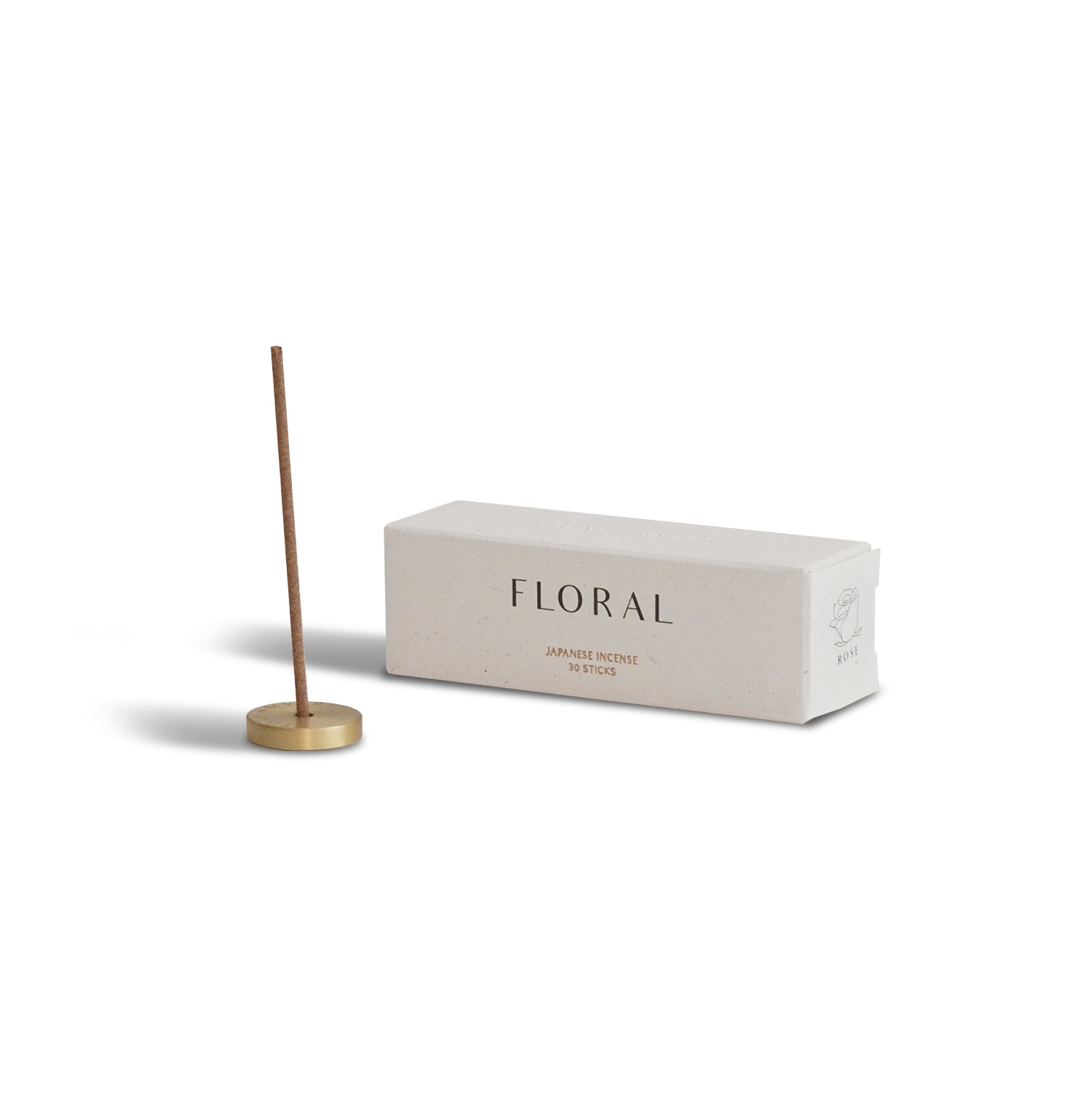 Rose Japanese Incense Stick Set – 30 Sticks CEDAR AND MYRRH