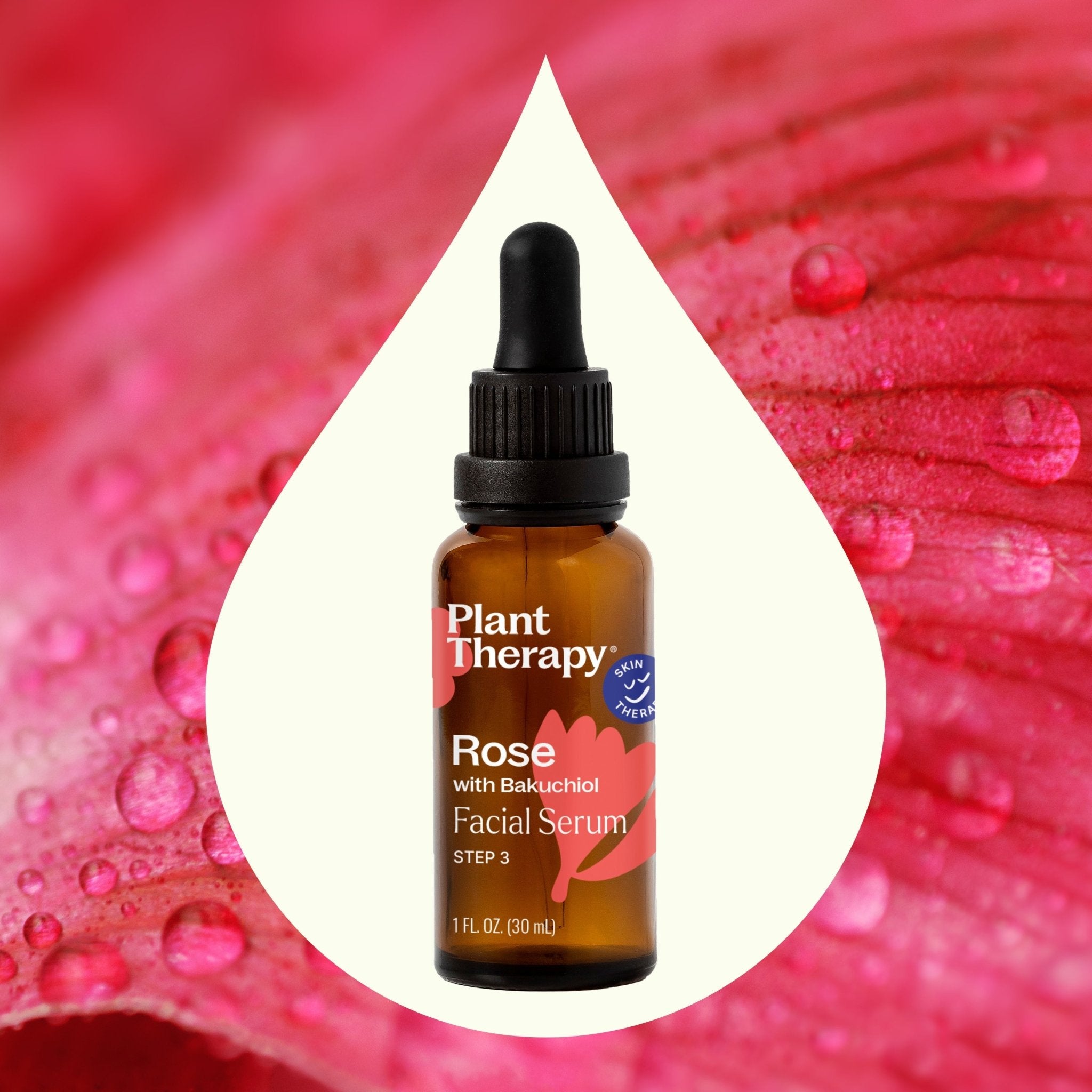 Rose with Bakuchiol Facial Serum Plant Therapy