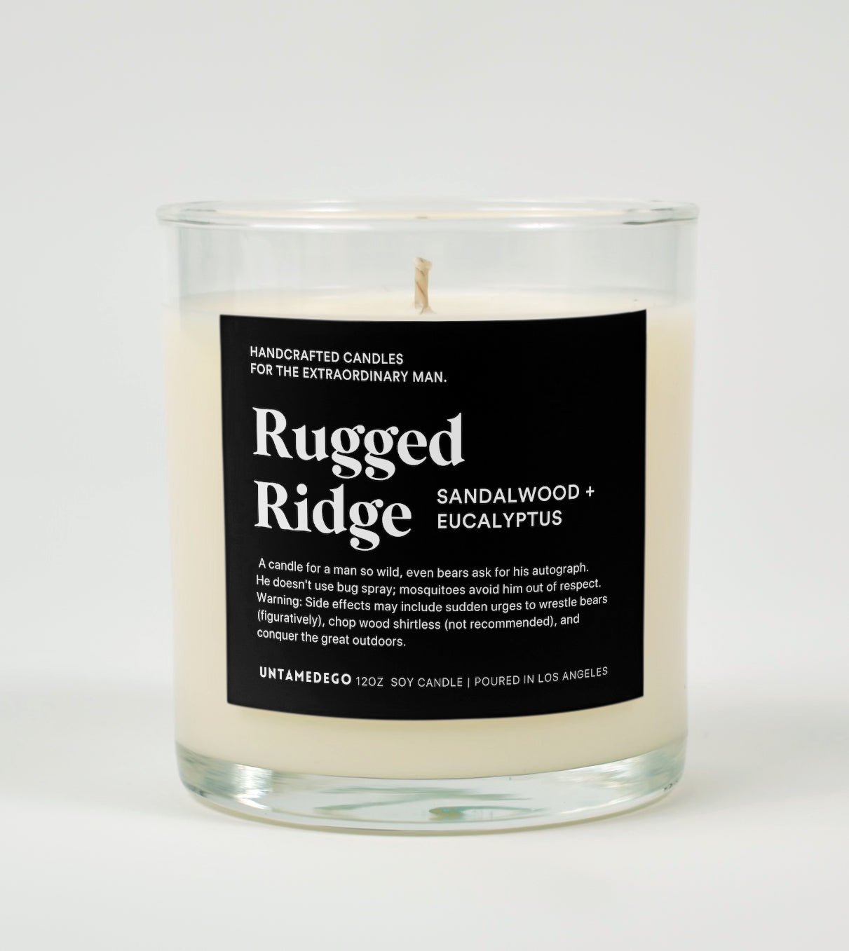 Rugged Ridge Glass Candle - Candle For Him UntamedEgo LLC.