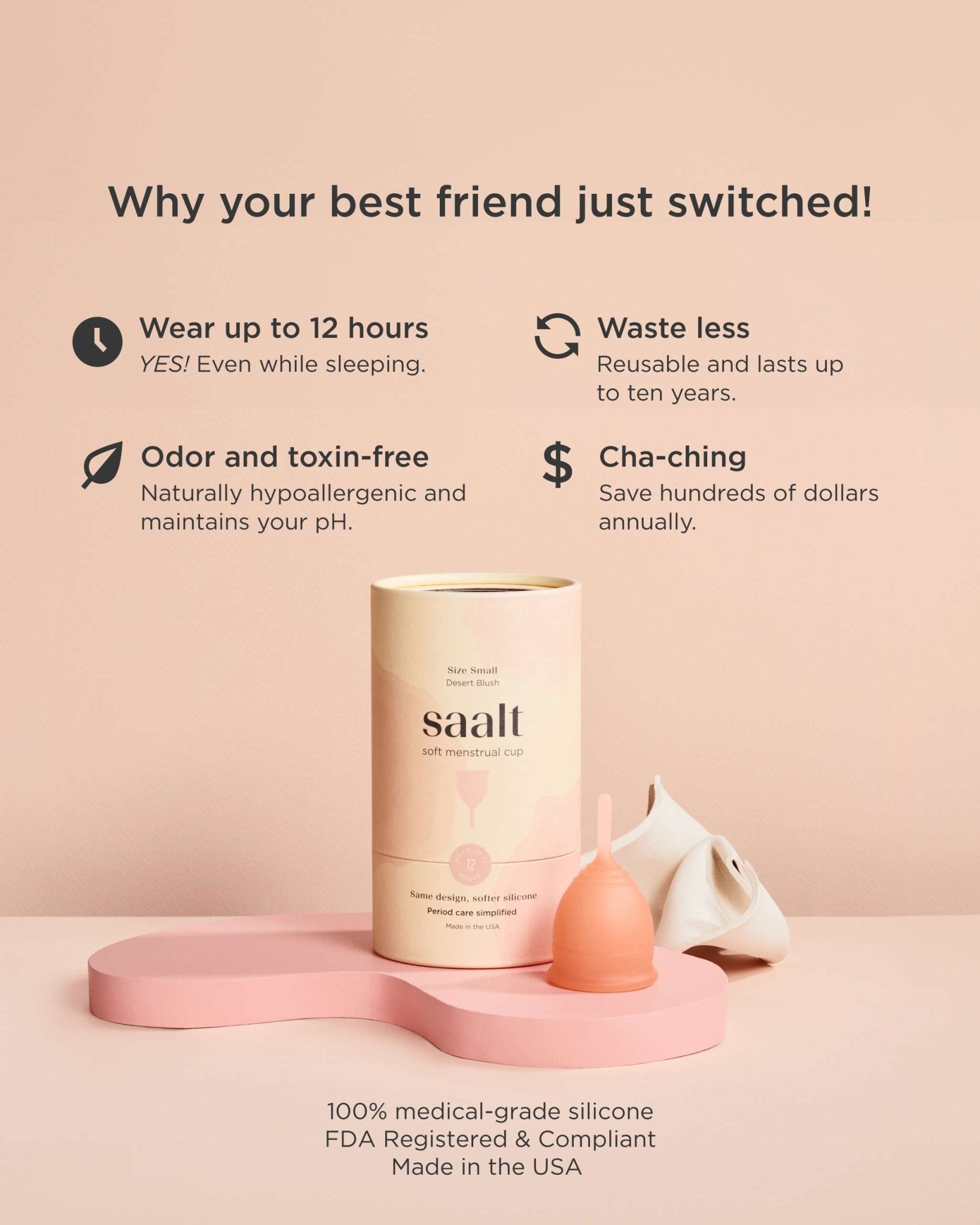 Saalt Soft Cup Saalt