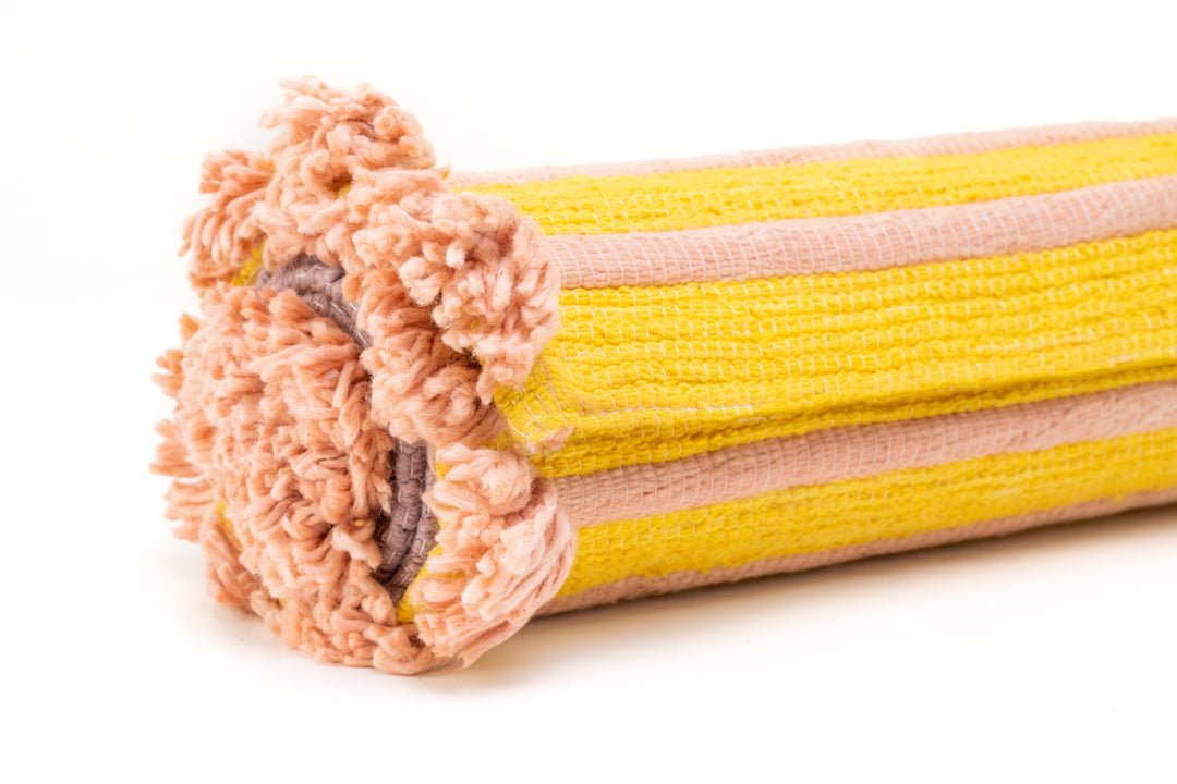 Sappan Wood, Turmeric, and Madder Root Ayurvedic Yoga Mat Bennd Yoga