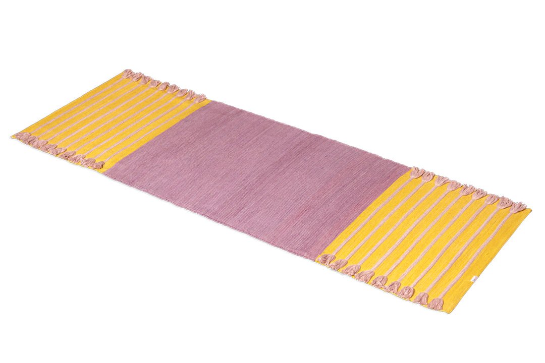 Sappan Wood, Turmeric, and Madder Root Ayurvedic Yoga Mat Bennd Yoga
