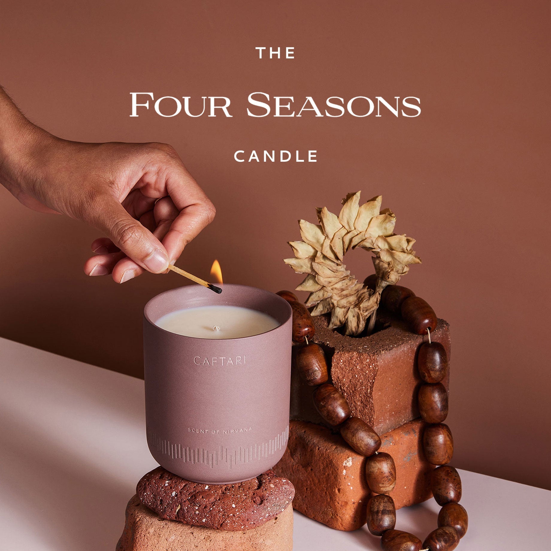 Scent of Nirvana (Meditation Candle) Caftari